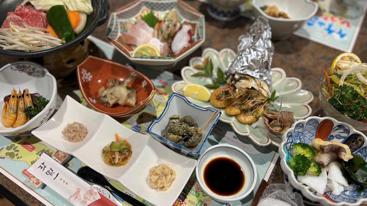 【年末年始】海鮮もお肉も楽しんで新年をスタート★海鮮ぽかぽかプラン！