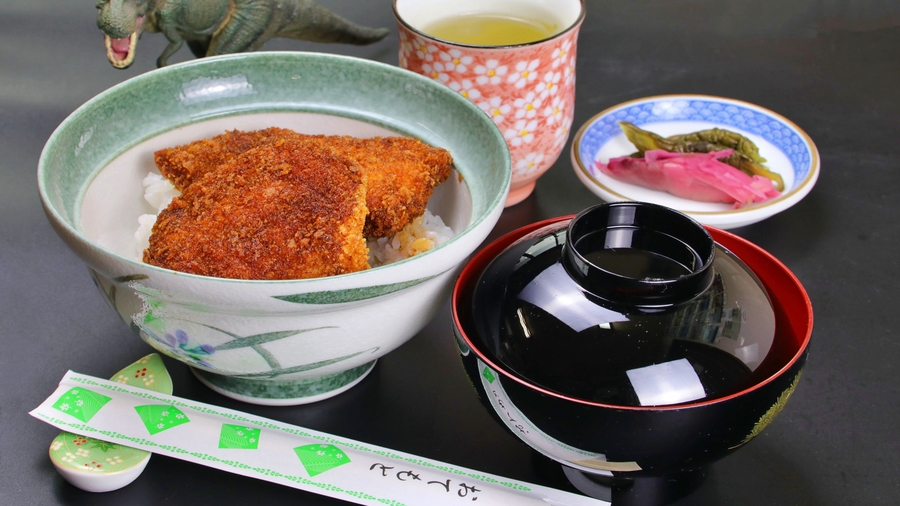 【軽食◆特製ソースかつ丼】ご当地グルメプラン♪福井名物をご賞味あれ！≪1泊2食≫