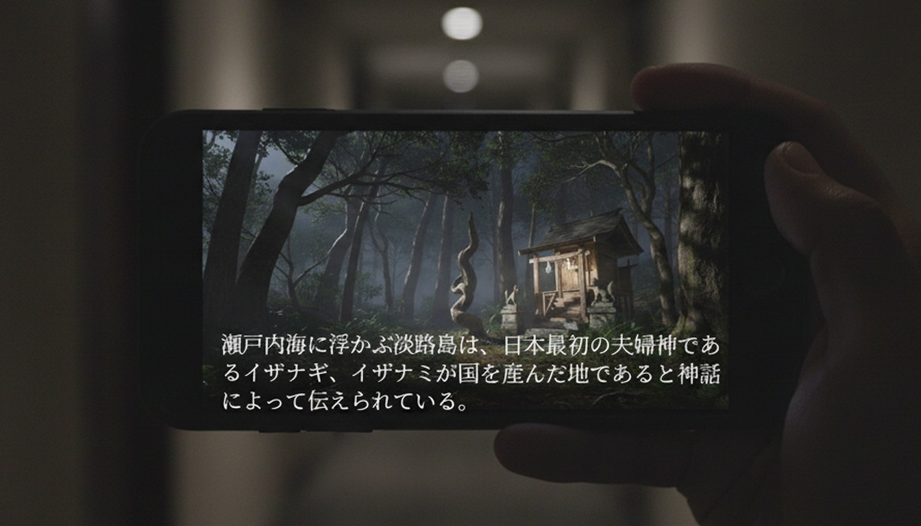 ホテル館内周遊型ホラーミステリー「アワジシマノコワイヨル」