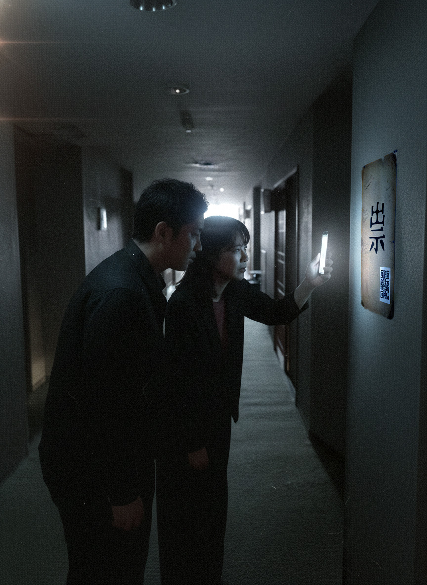 ホテル館内周遊型ホラーミステリー「アワジシマノコワイヨル」