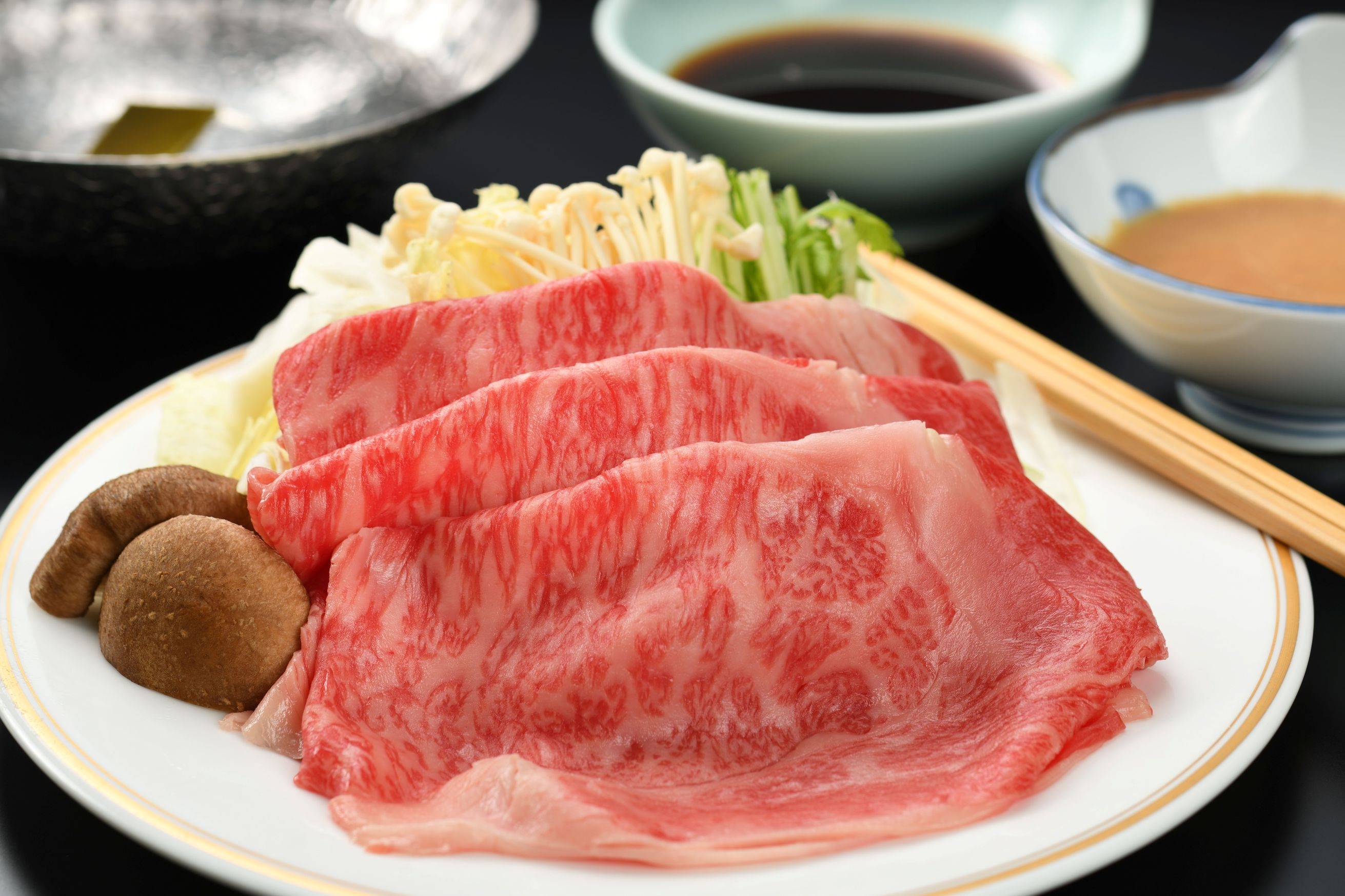 山形牛しゃぶしゃぶ会席【山形牛120ｇ】
