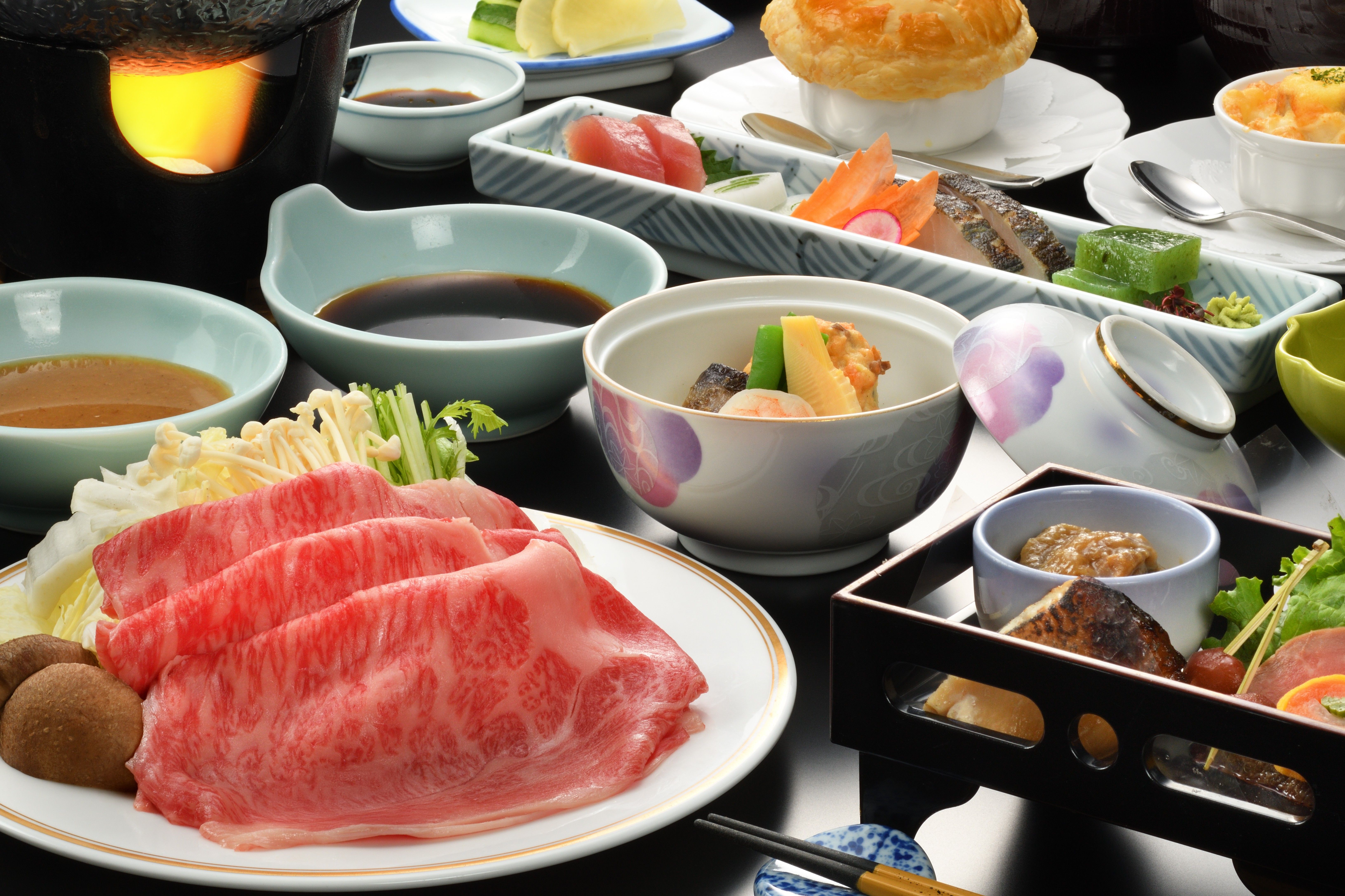 山形牛しゃぶしゃぶ　１