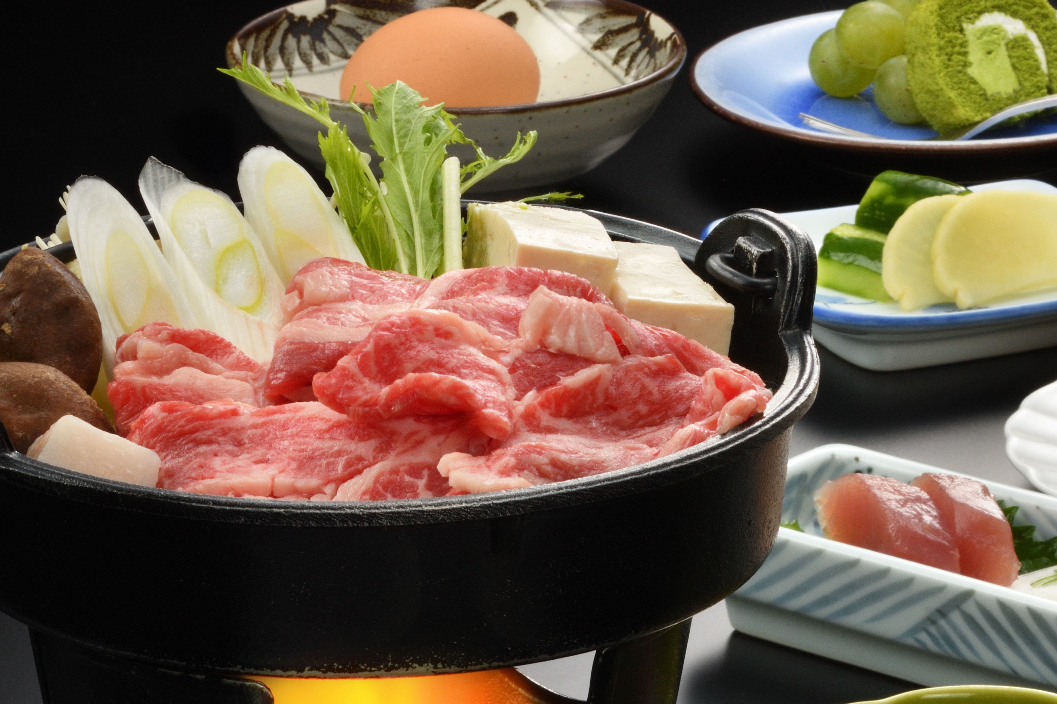 蔵王牛すき焼き　１