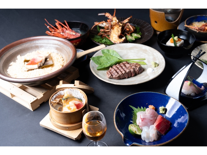 【スタンダード】★伊豆牛・鮑・伊勢海老(追加料金)からメインが選べる♪＜1泊2食付＞