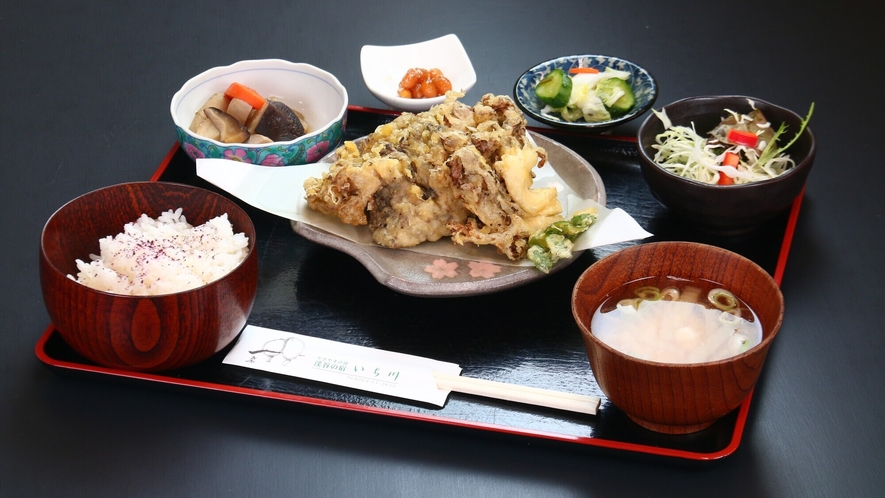 【ご昼食】 季節の天ぷら定食