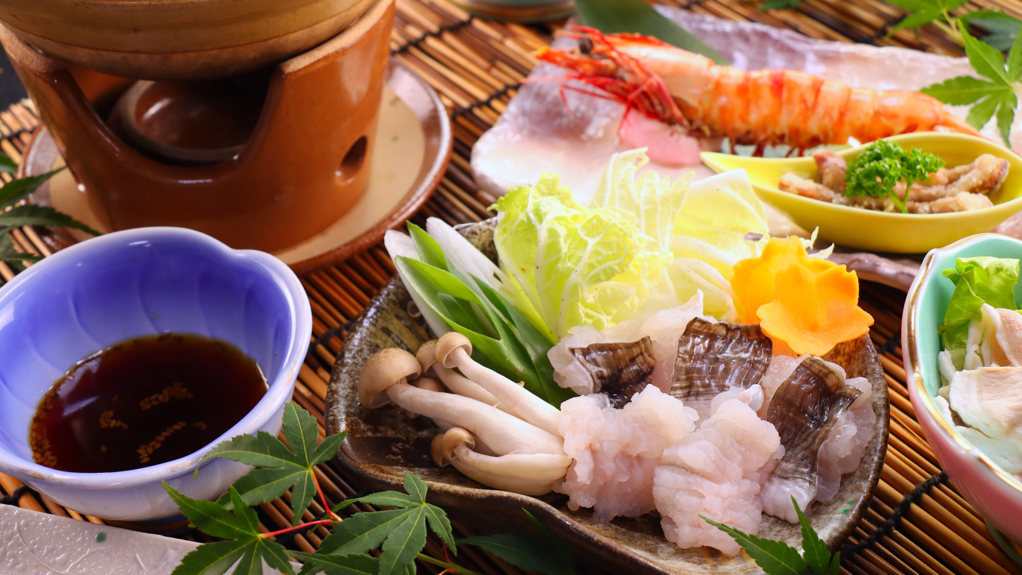 【黄金ハモのしゃぶしゃぶ】