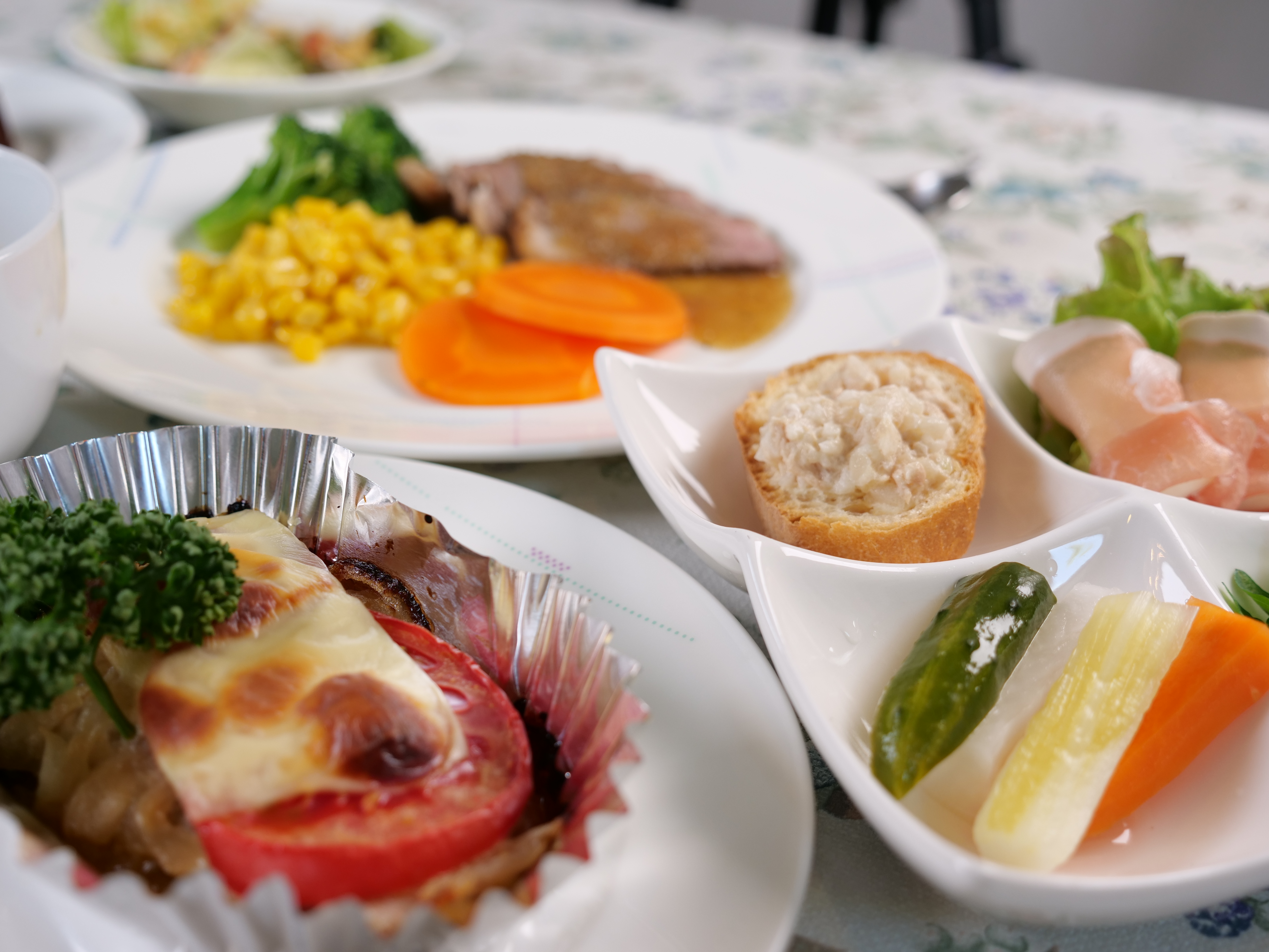 お食事◆手作りで品目多く