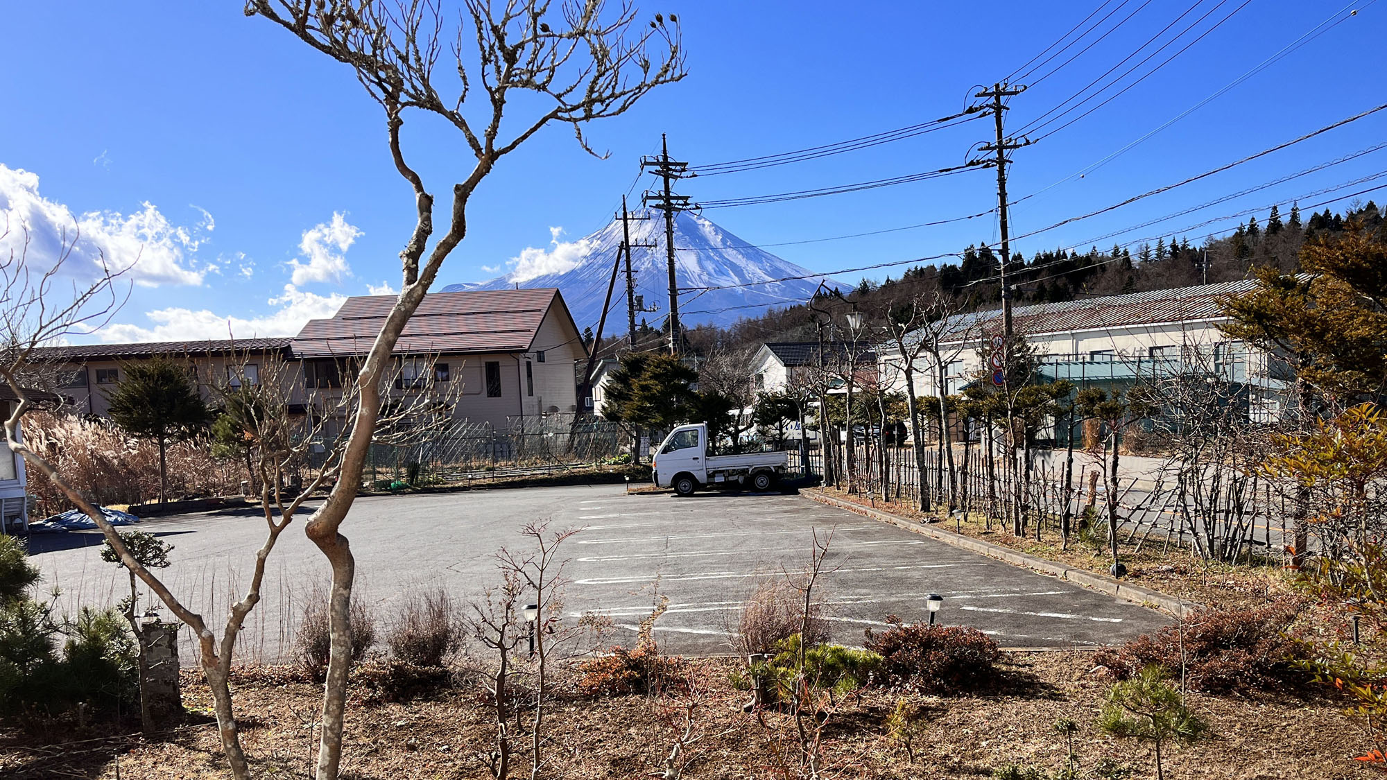 103号室（和室）からの富士山