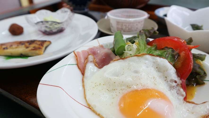 *朝食一例/栄養いっぱいの朝食をお召し上がり下さい。