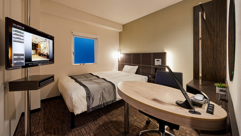 シングル／好評新感覚レイアウト◇禁煙◇電子タバコも不可