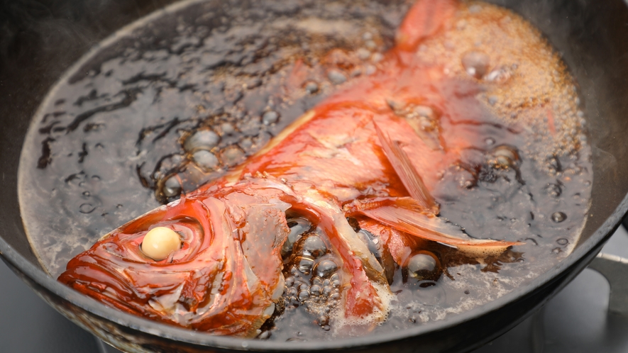 【別注料理】金目鯛の煮付け