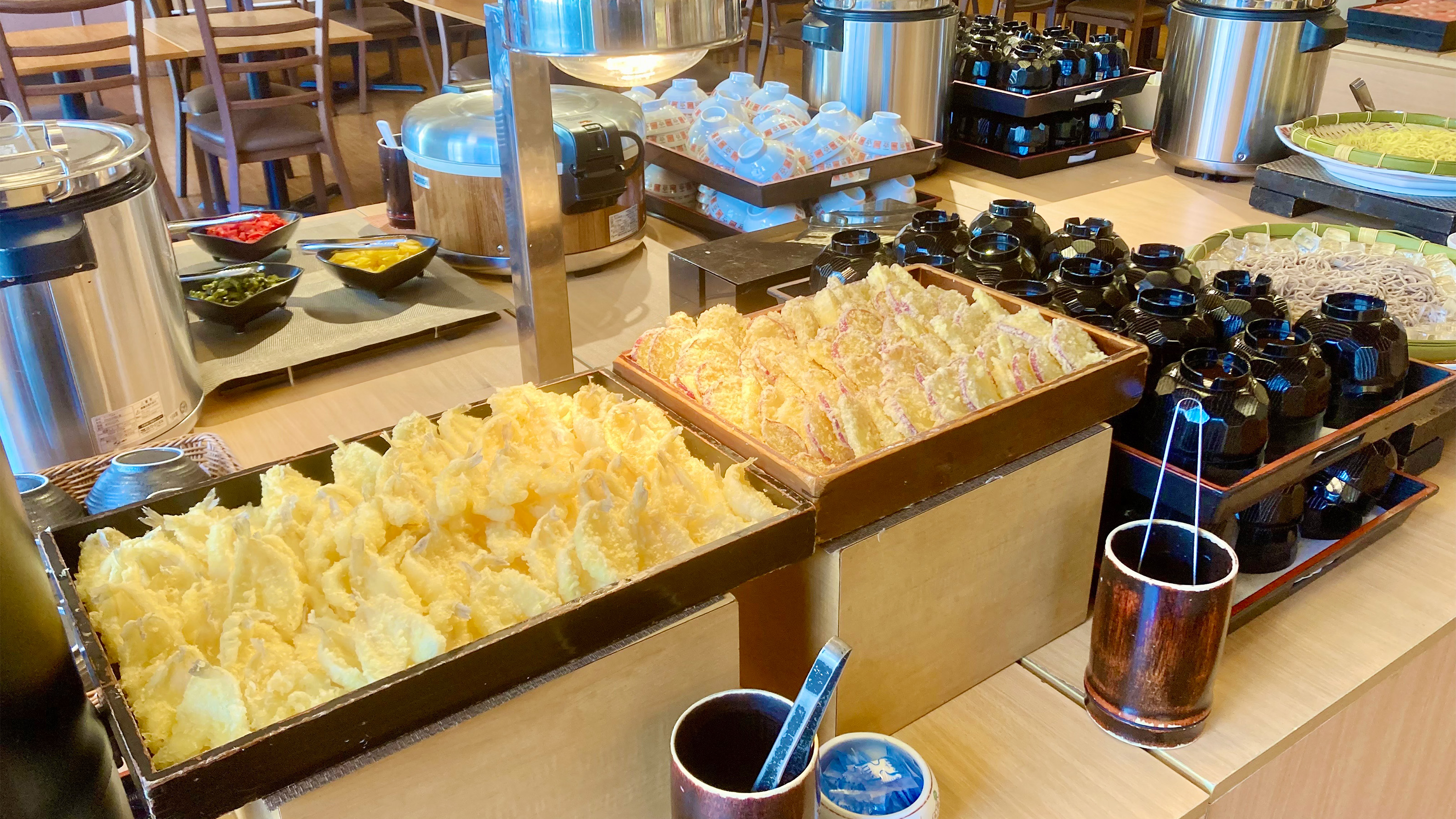 夕食バイキング一例
