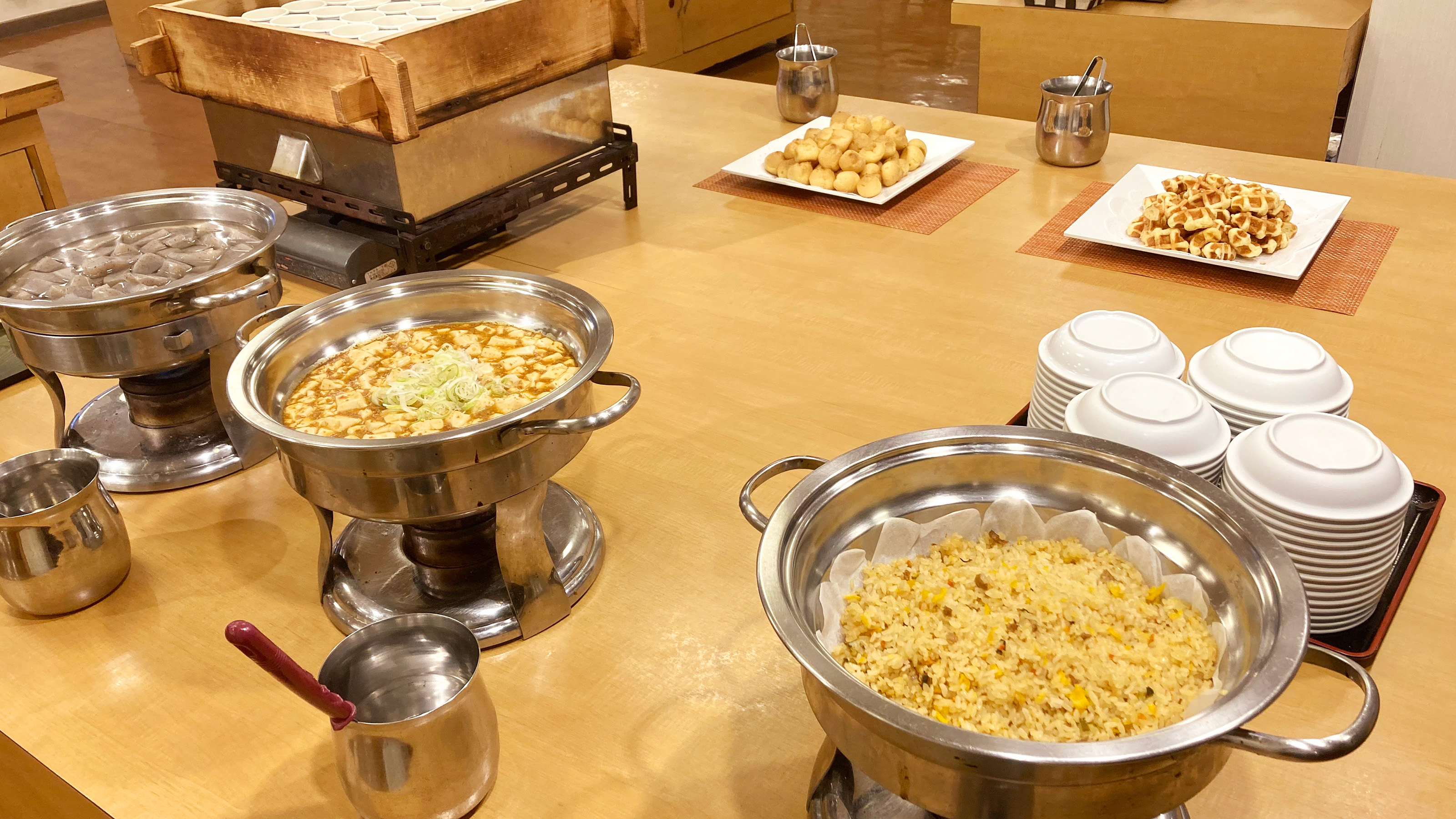 夕食バイキング一例