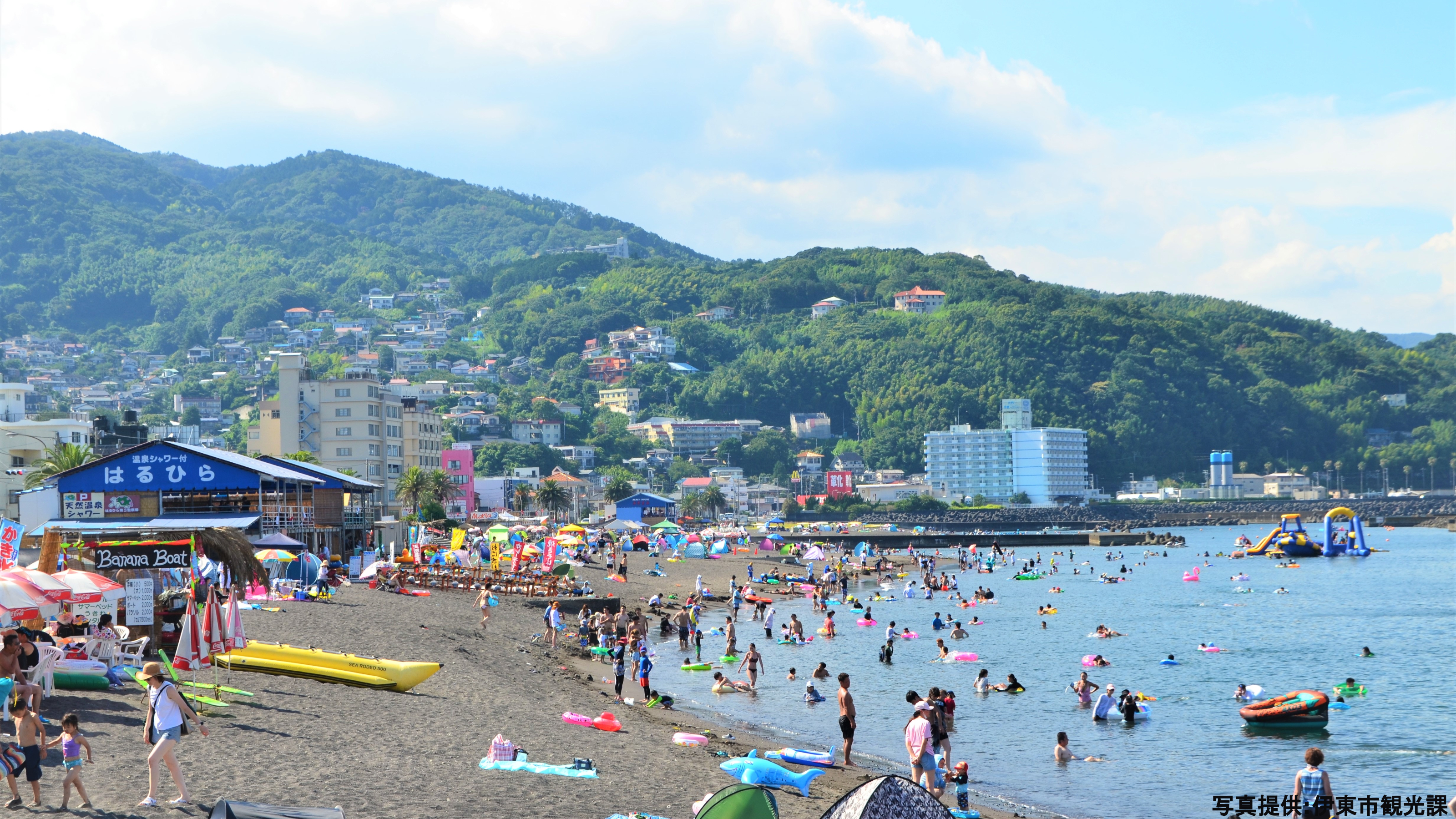 伊東市海水浴場オレンジビーチ