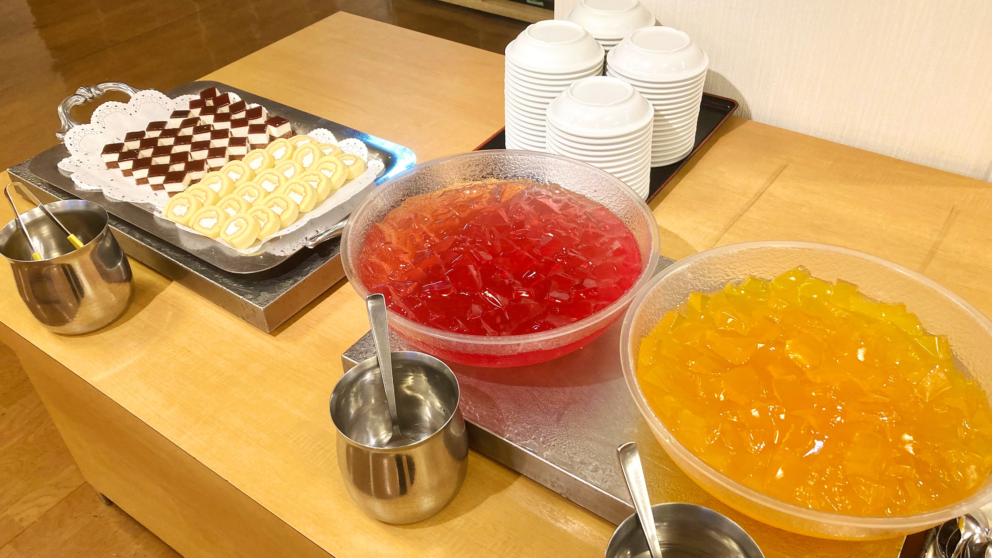 夕食バイキング一例