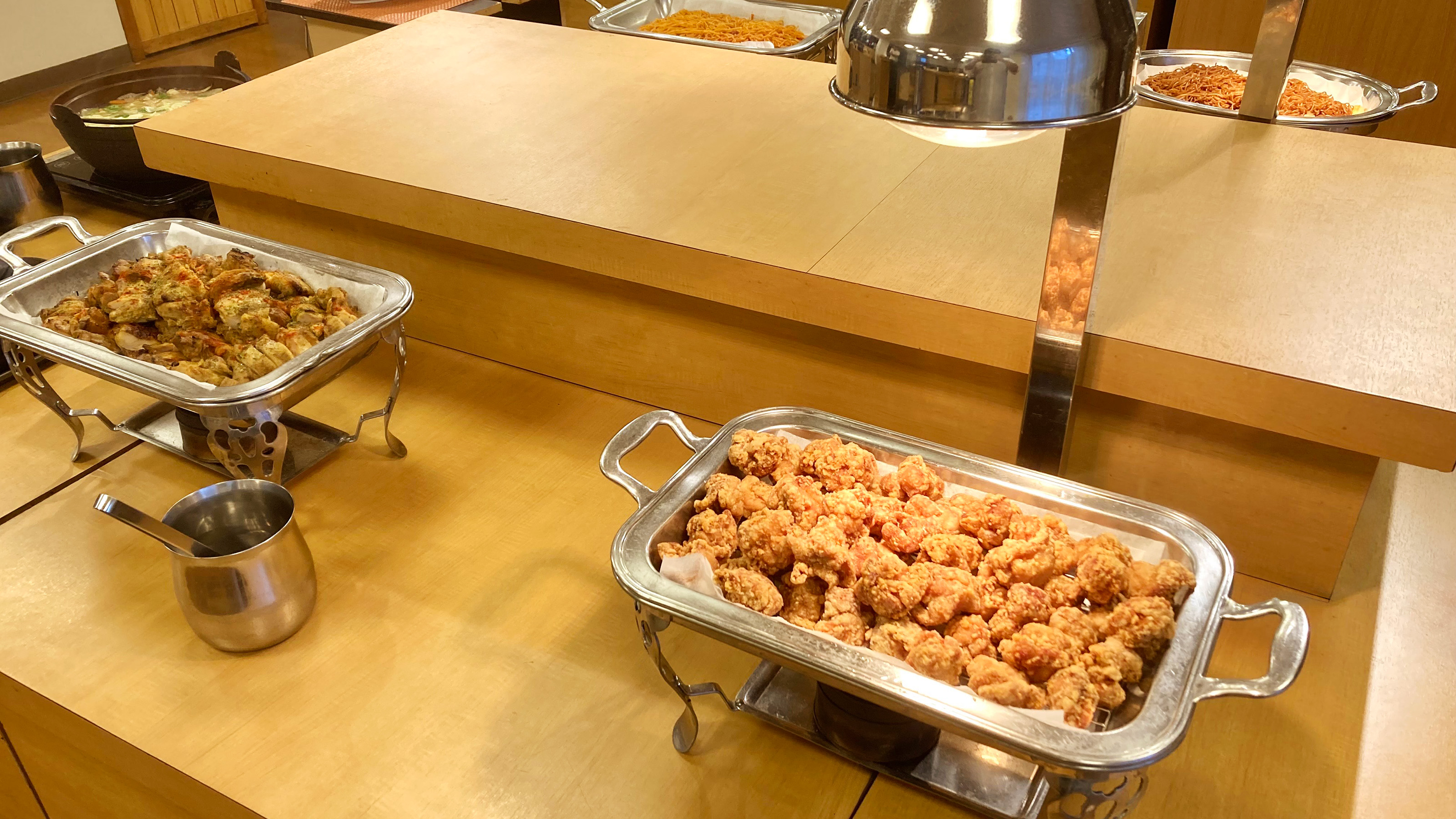 夕食バイキング一例