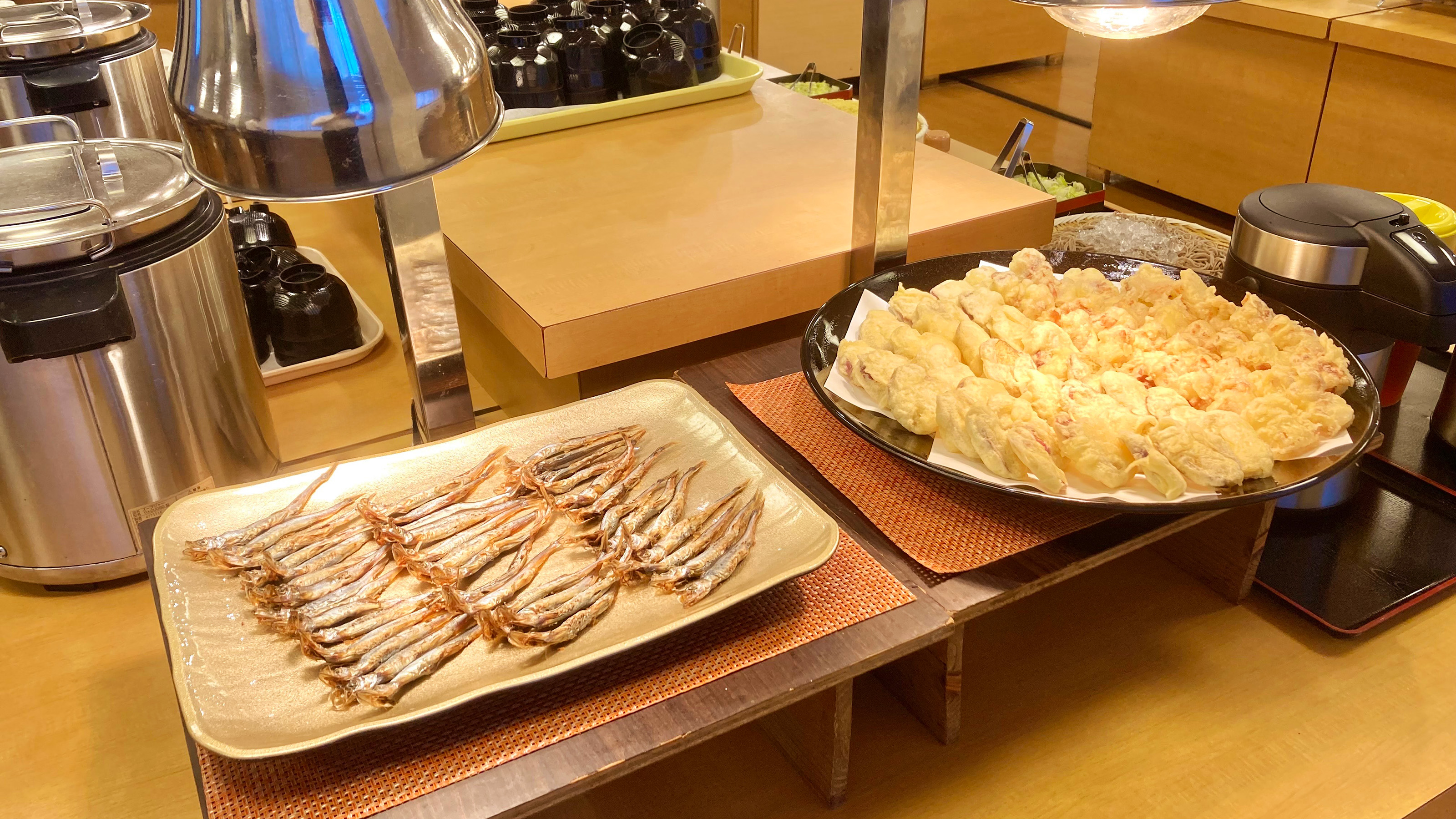 夕食バイキング一例