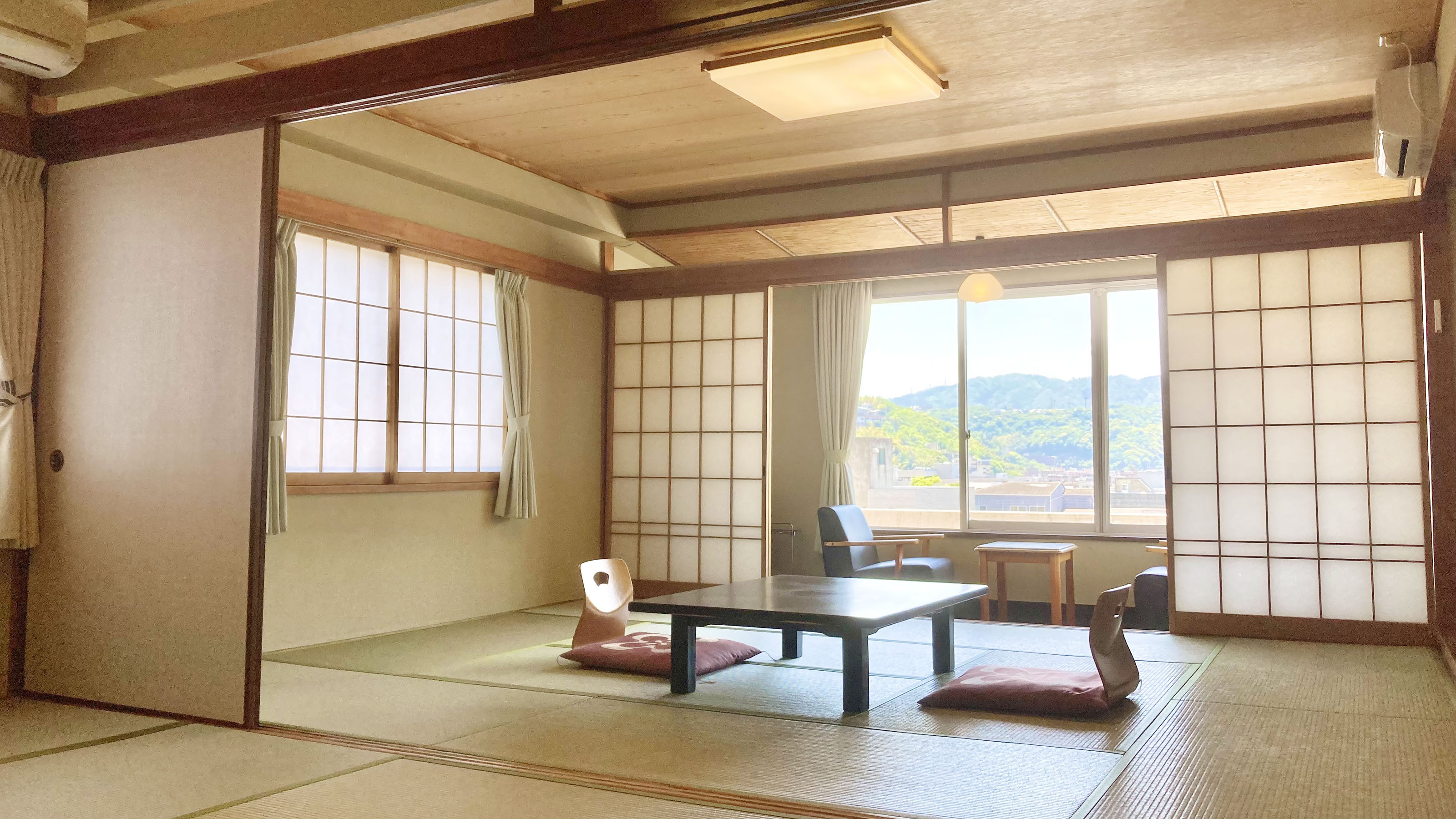 【高層階】和室二間(アウトバス)一例