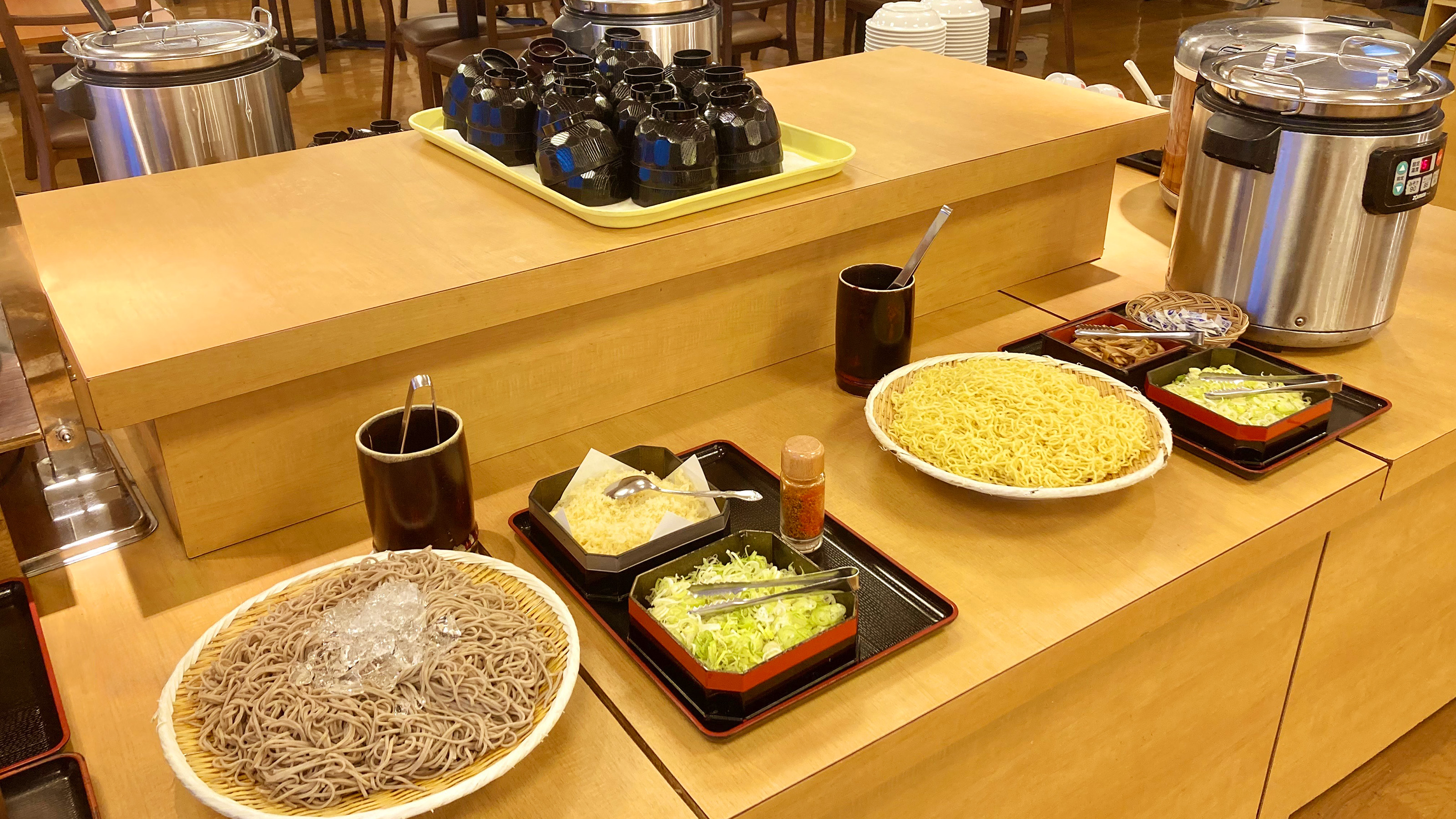 夕食バイキング一例