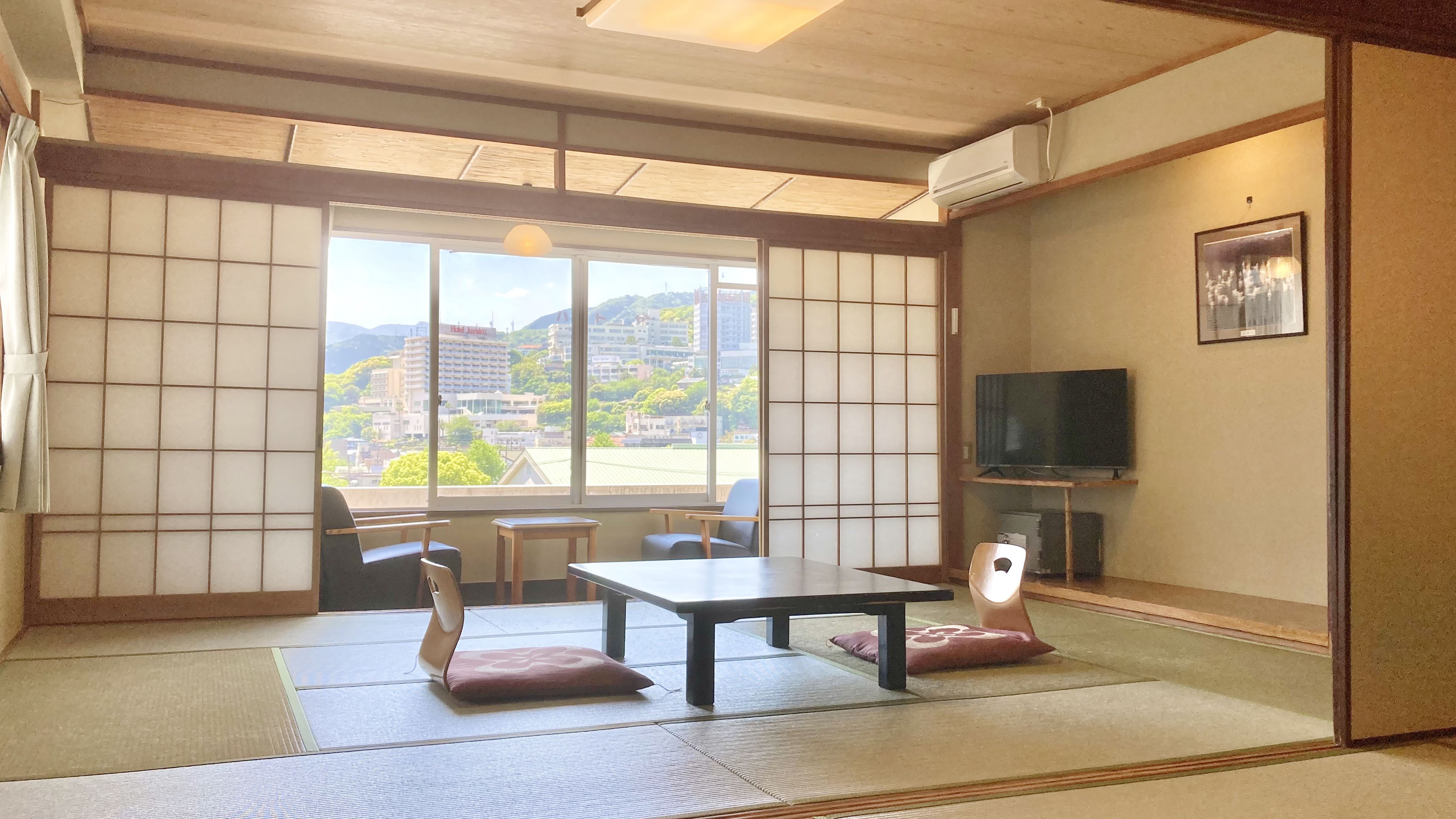 【高層階】和室二間(アウトバス)一例