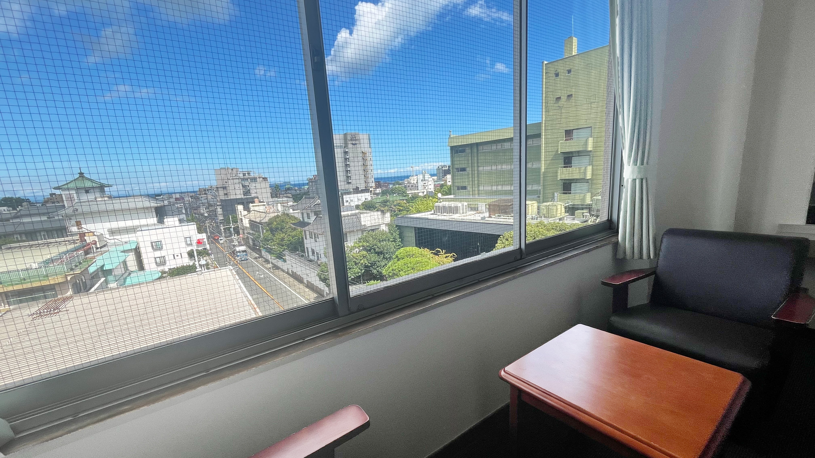 高層階客室眺望一例