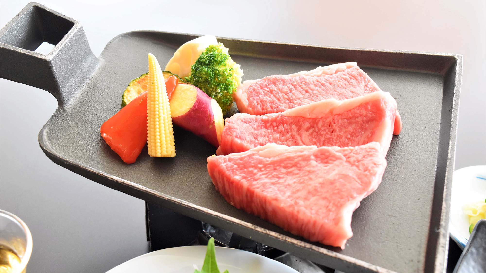 ・【能登牛ステーキ鍬焼き】良質のお肉をシンプルにステーキでどうぞ