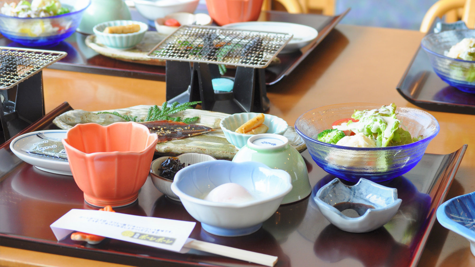 ・朝食一例　和定食