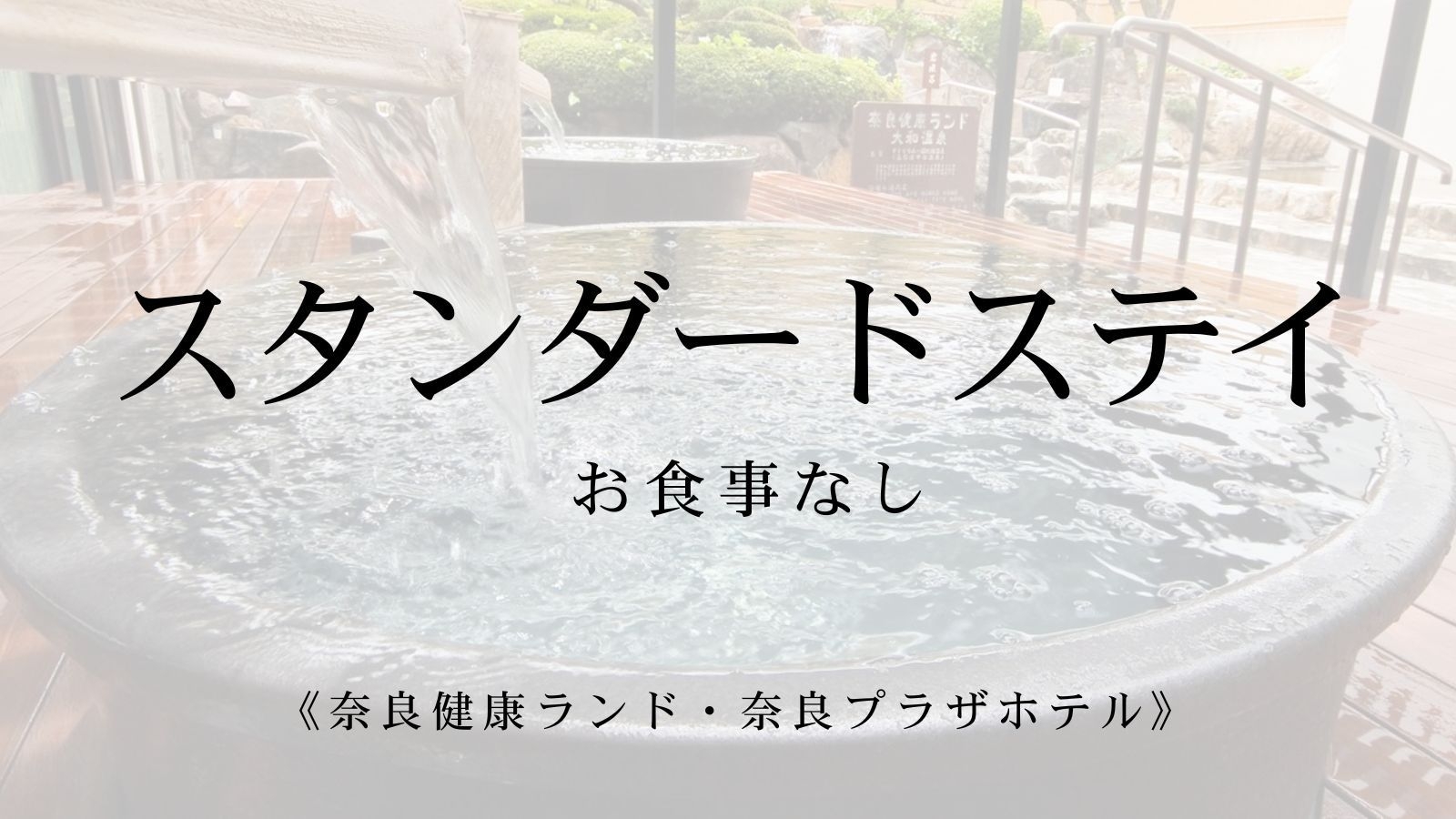 スタンダードステイ 【お食事なし】