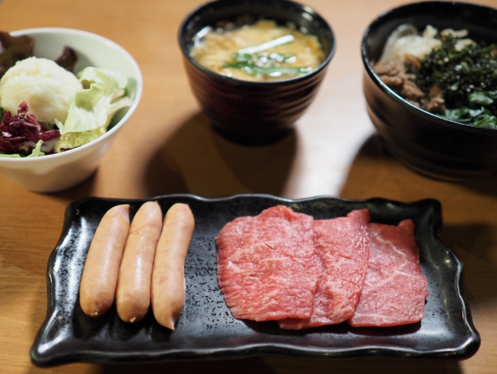 奈良県産黒毛和牛のお子様専用焼肉コース（イメージ）