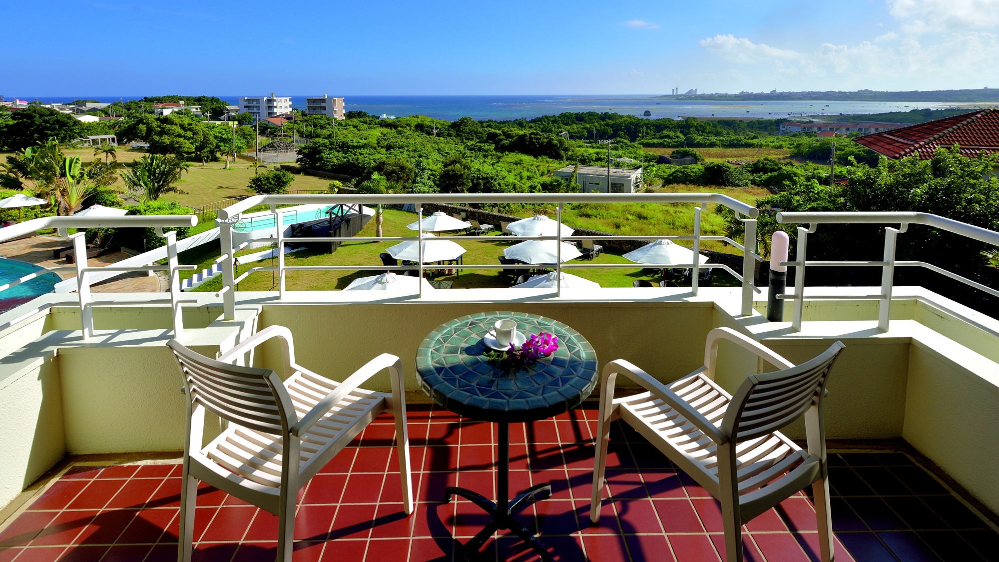 バルコニー景観