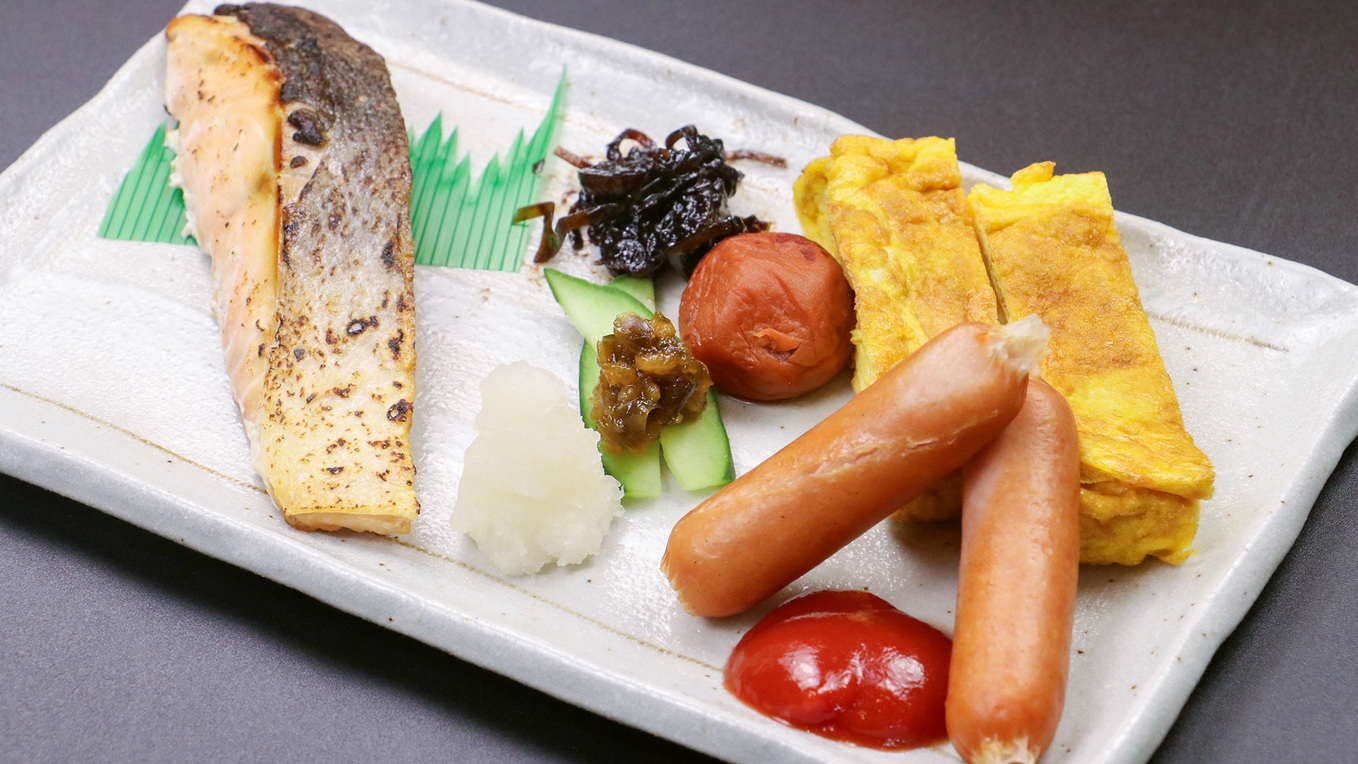 【朝食付】ゆったりチェックインOK☆小川のせせらぎを聞きながら葛尾産の食材を楽しむ和朝食