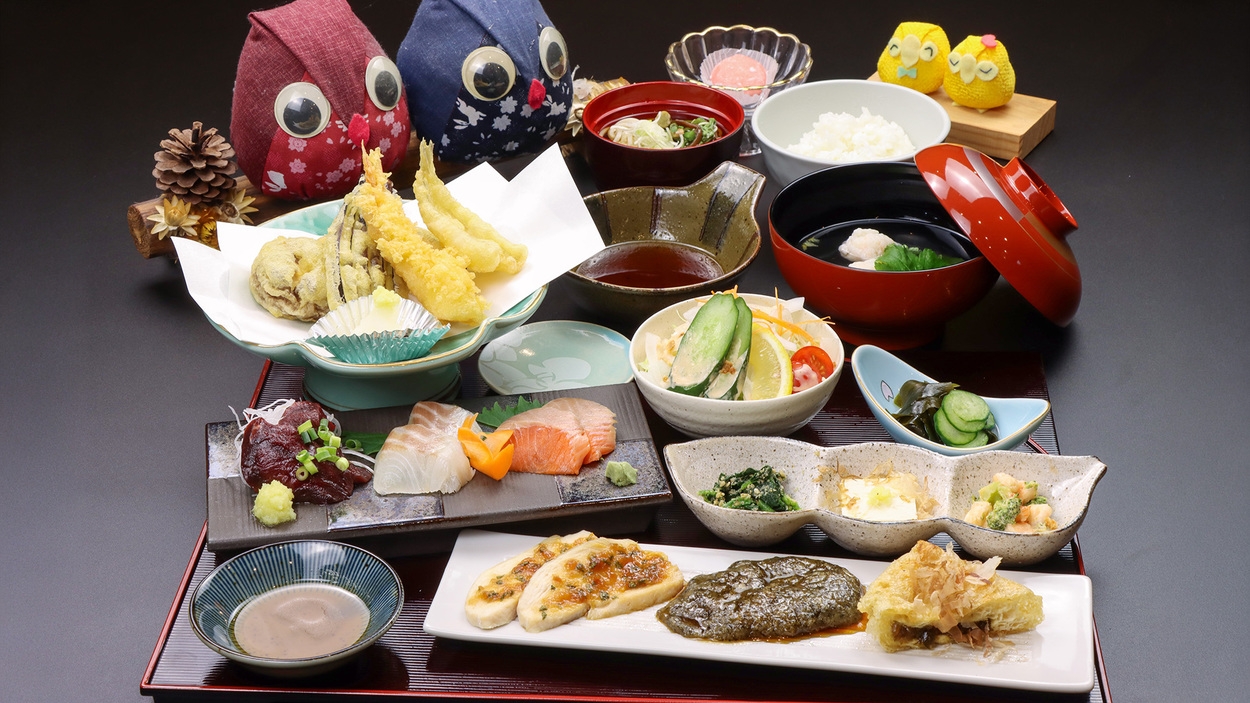 【2食付/せせらぎ御膳】葛尾の恵みを味わう☆スタンダード旬彩会席プラン