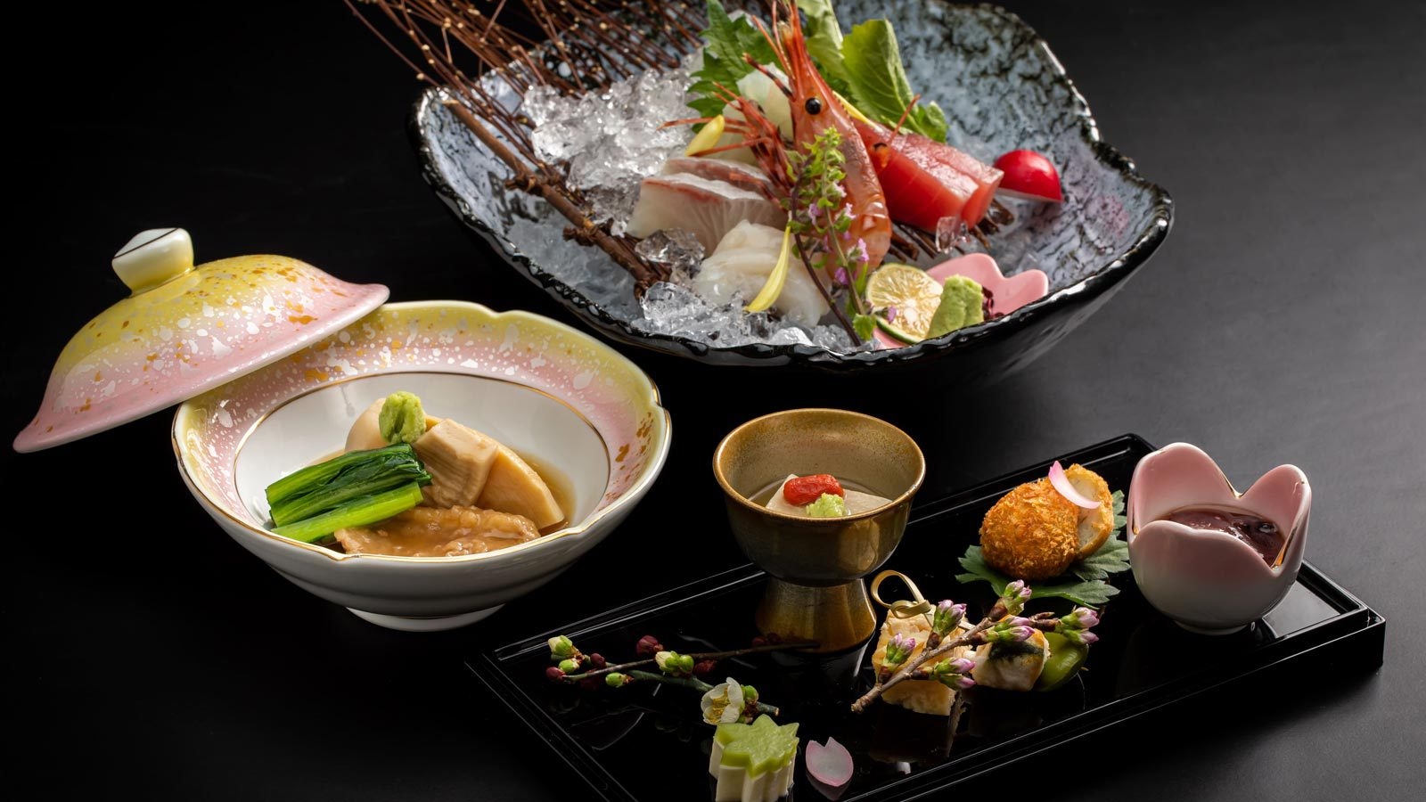 【最高ランク懐石＆和フレンチ懐石】＜連泊限定＞人気の2コースを2泊で贅沢に味わう満喫プラン