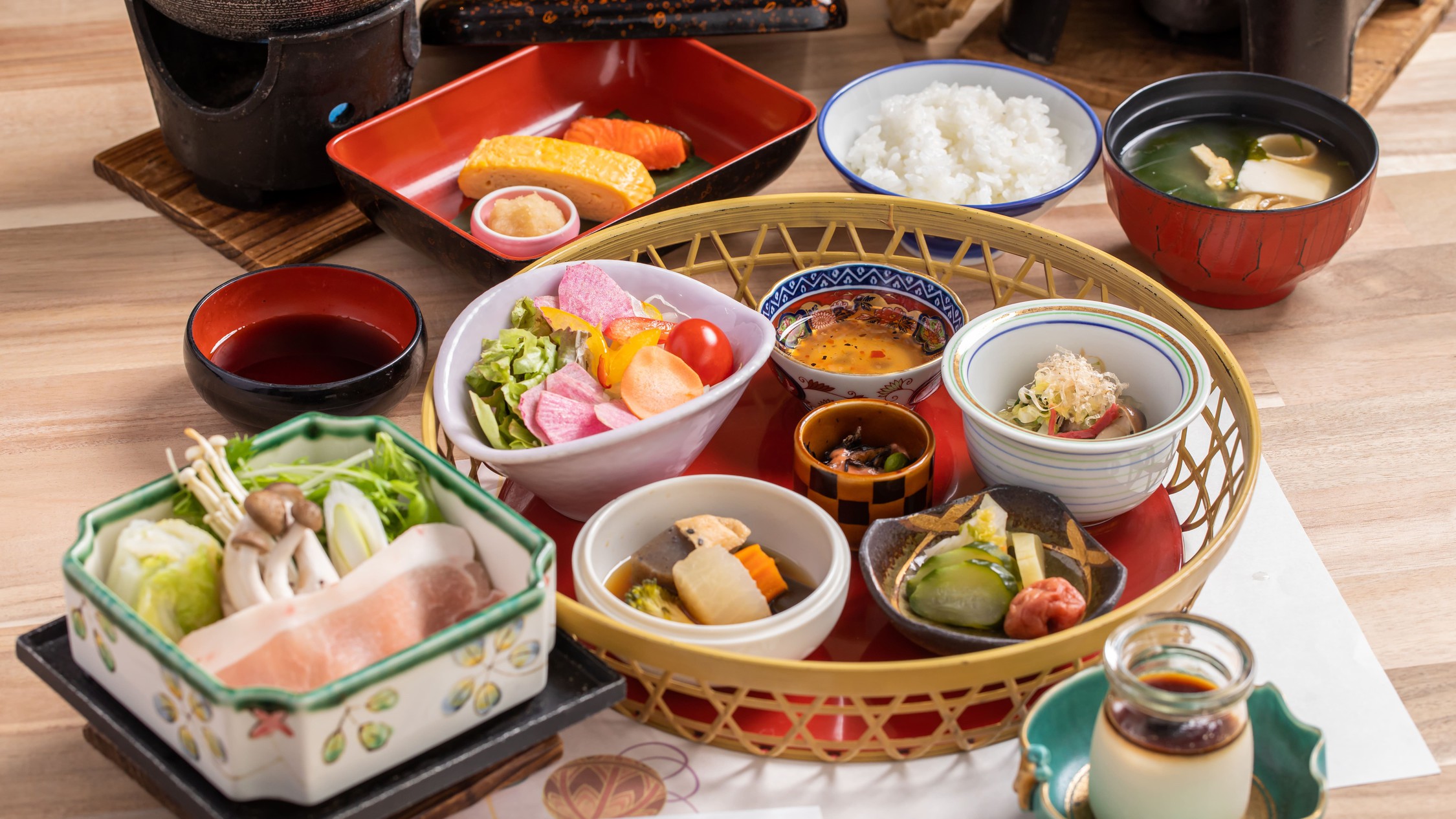 【お手ごろ会席（夏献立）】＜リーズナブル＞北陸の海鮮や加賀野菜、石川の味覚を少しずつ集めて