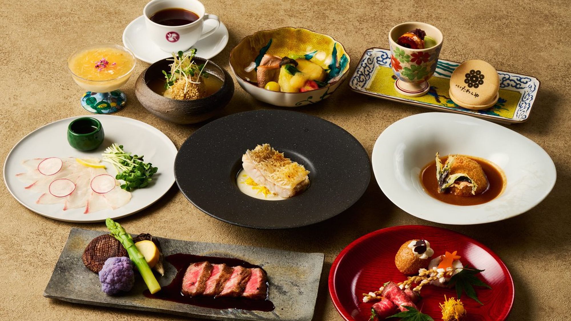 【和フレンチ懐石（秋）】＜1日3組限定＞ 旅館で味わうフレンチジャポネ〜加賀ガストロノミー体験〜