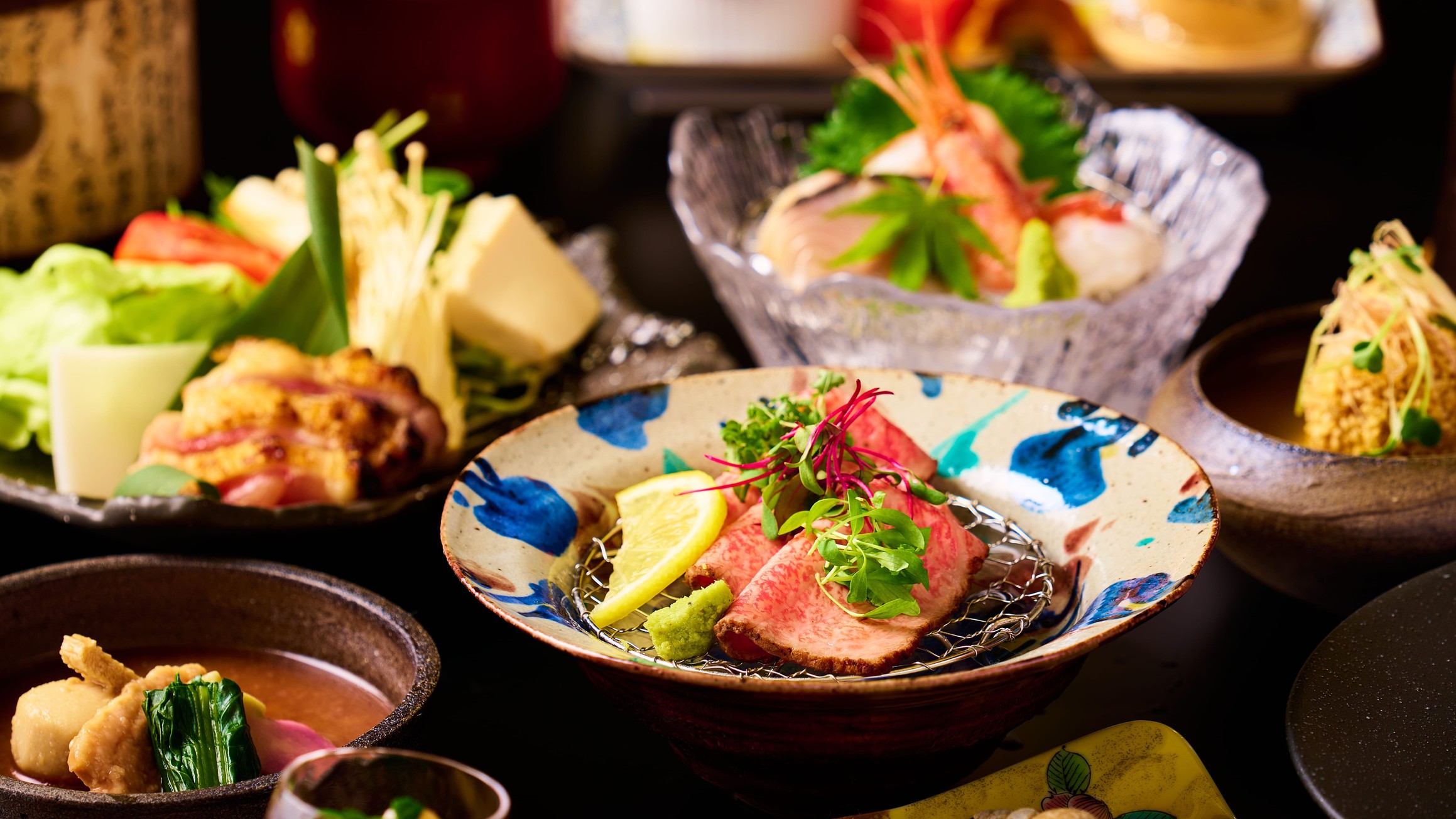 【四季の加賀会席（夏献立）】＜スタンダード＞迷ったらコレ！能登牛や北陸の鮮魚、郷土の旬味を愉しむ