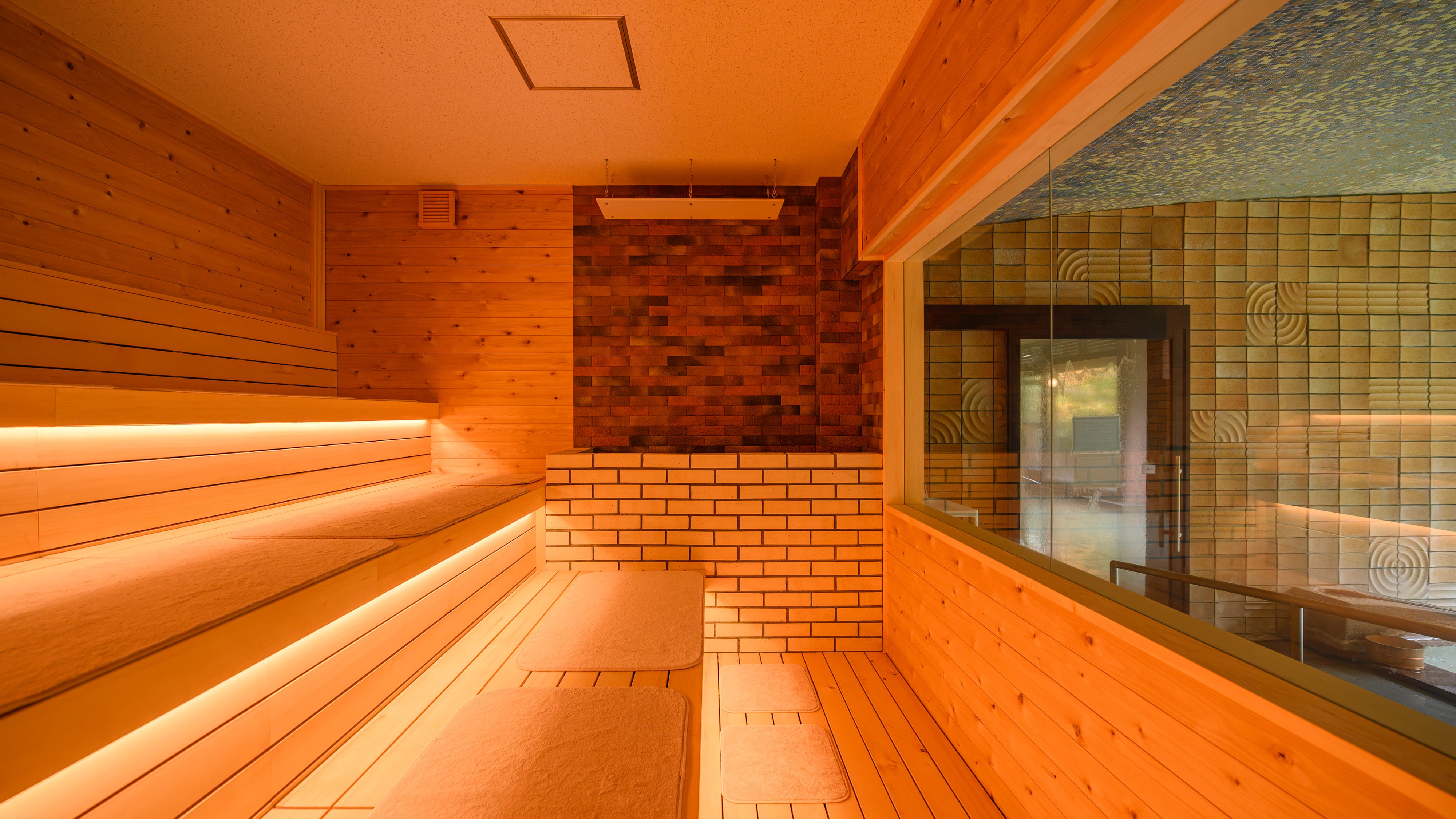 【大浴場「河鹿」】サウナ（2025年11月OPEN）