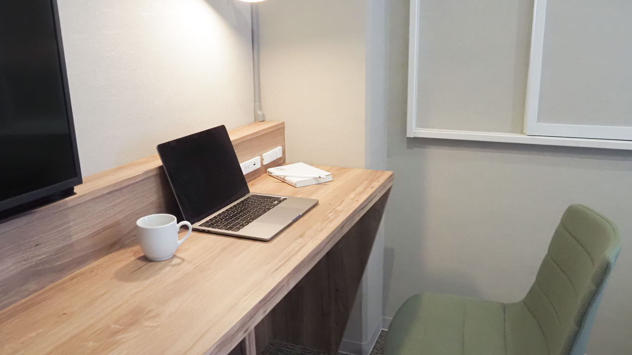 【独立バス・洗面】24平米 広々ツインをシングル利用で快適に（素泊まり）