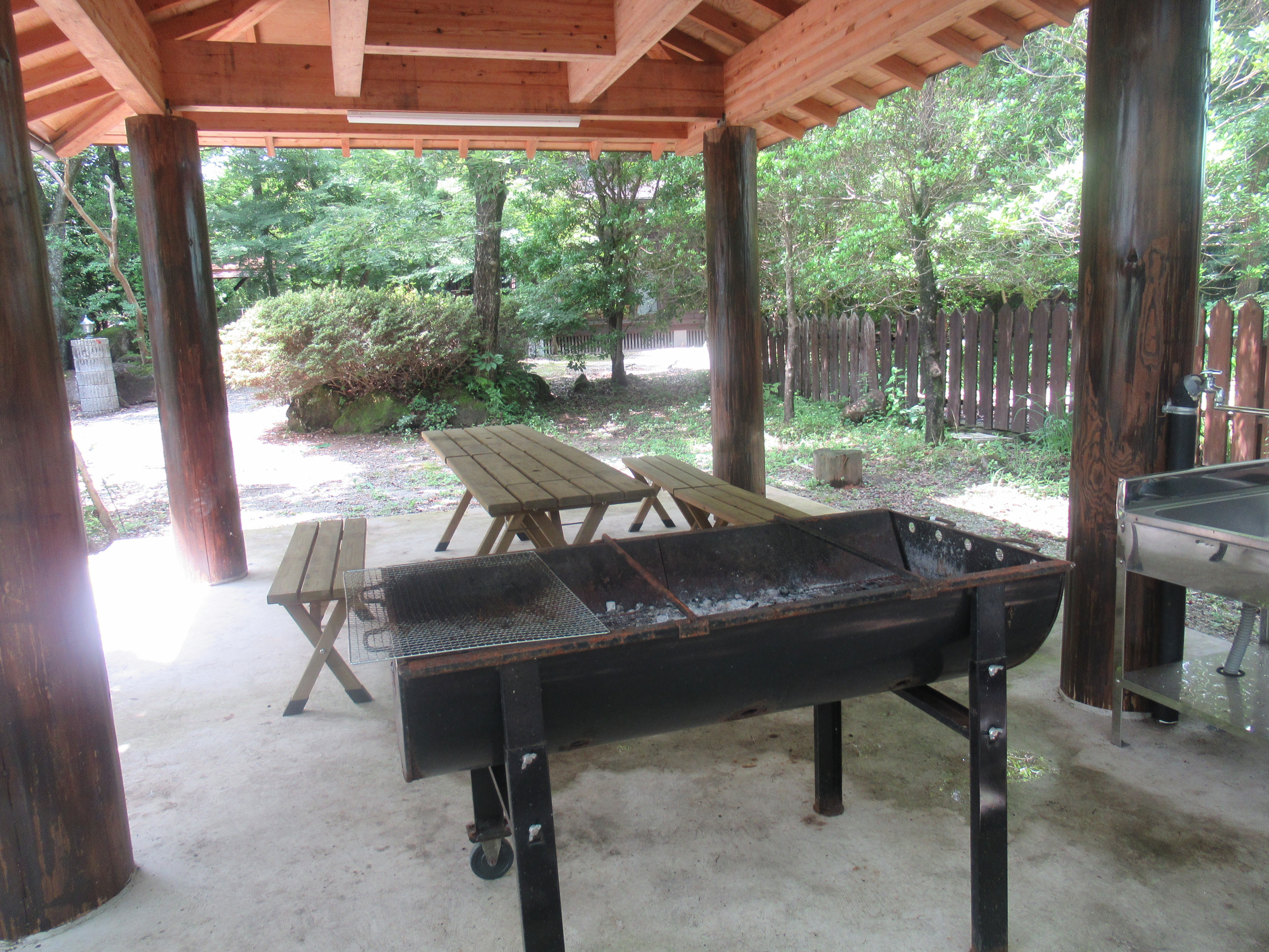BBQ場
