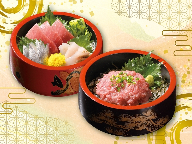 【船元直送】南まぐろのネギトロ丼と刺身３種盛合せ付プラン