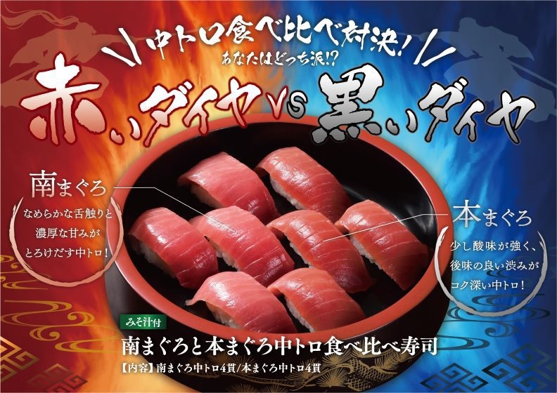 【焼津食べつくし】まぐろづくし刺身と南まぐろと本まぐろの中トロ握り食べ比べと巻きずし付プラン