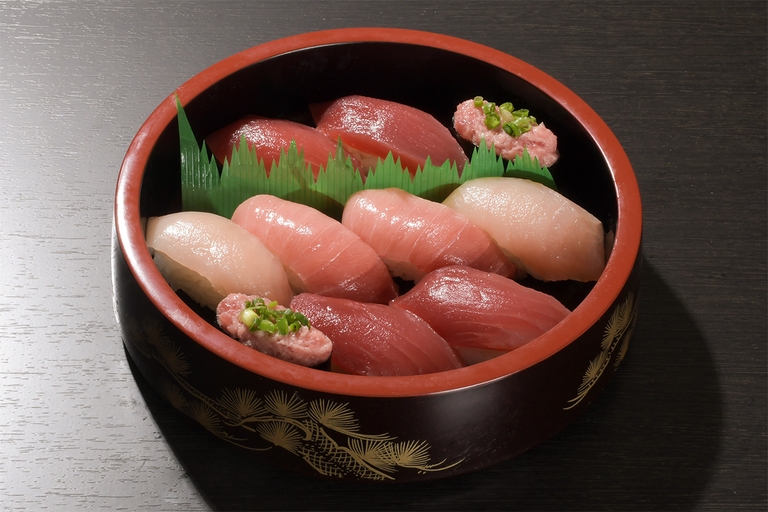 【船元直送】まぐろづくしにぎり付プラン