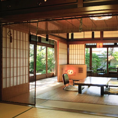 Traditional japanese style 16tatami Deluxe Garden room2