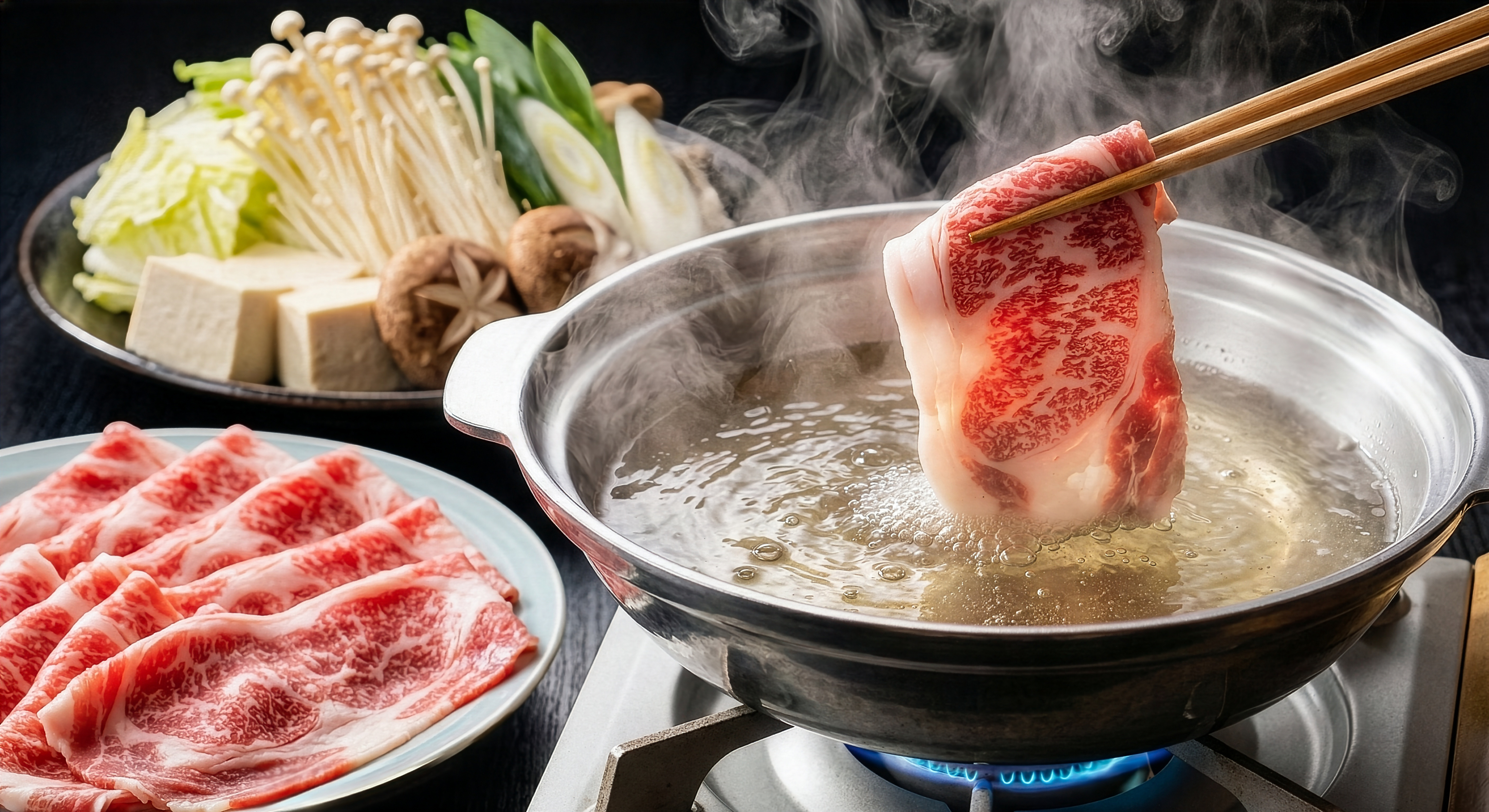 A5国産和牛しゃぶしゃぶ
