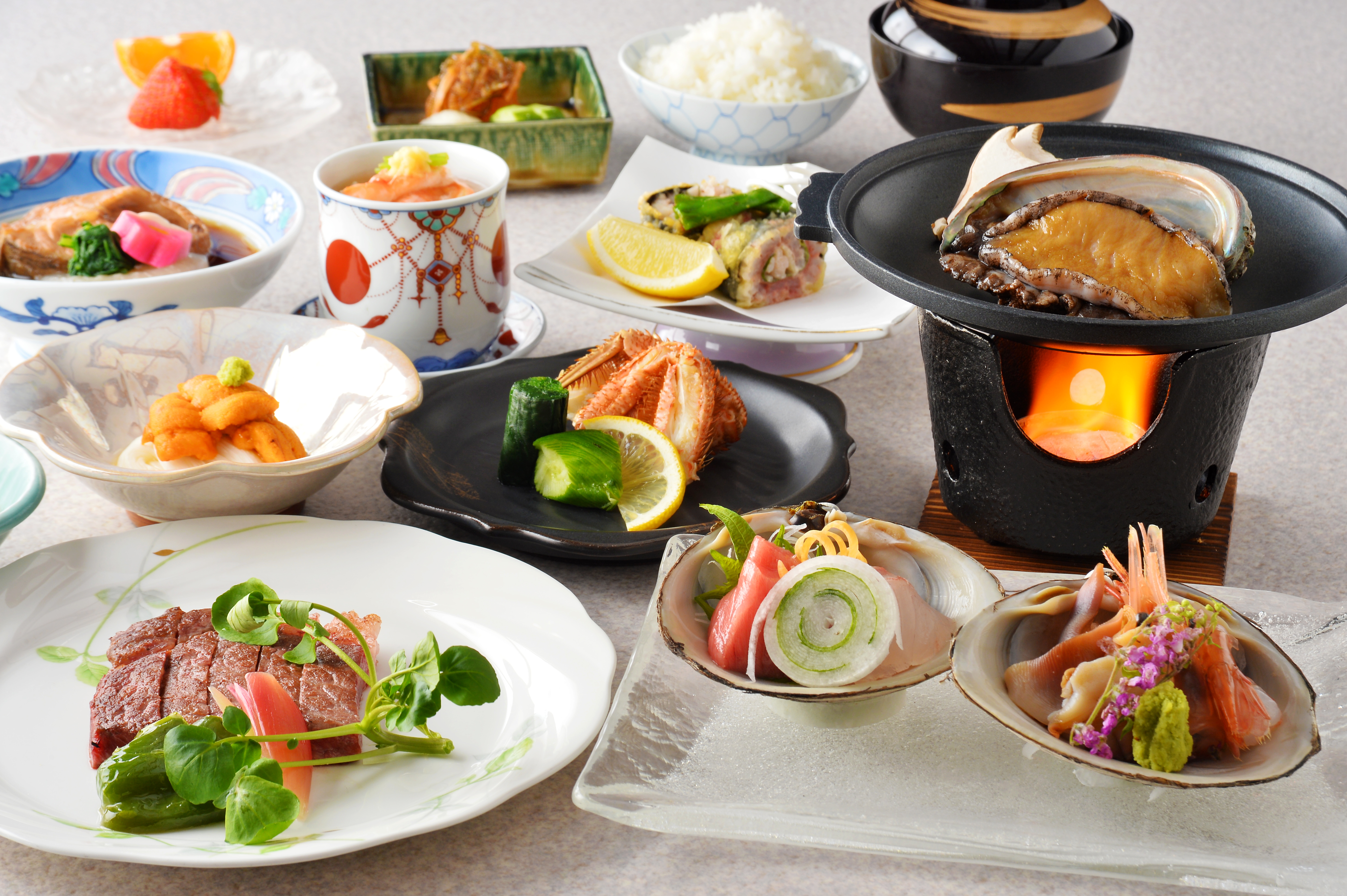 ●北海道の味覚会席イメージ