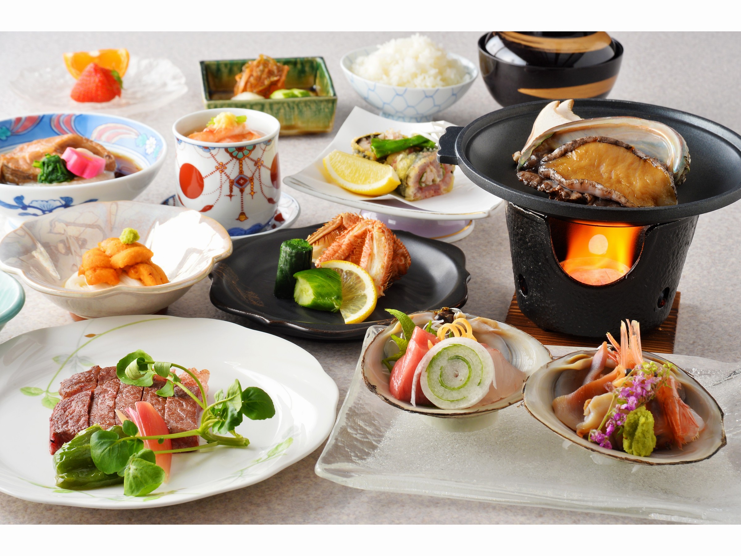 ●北海道の味覚会席イメージ