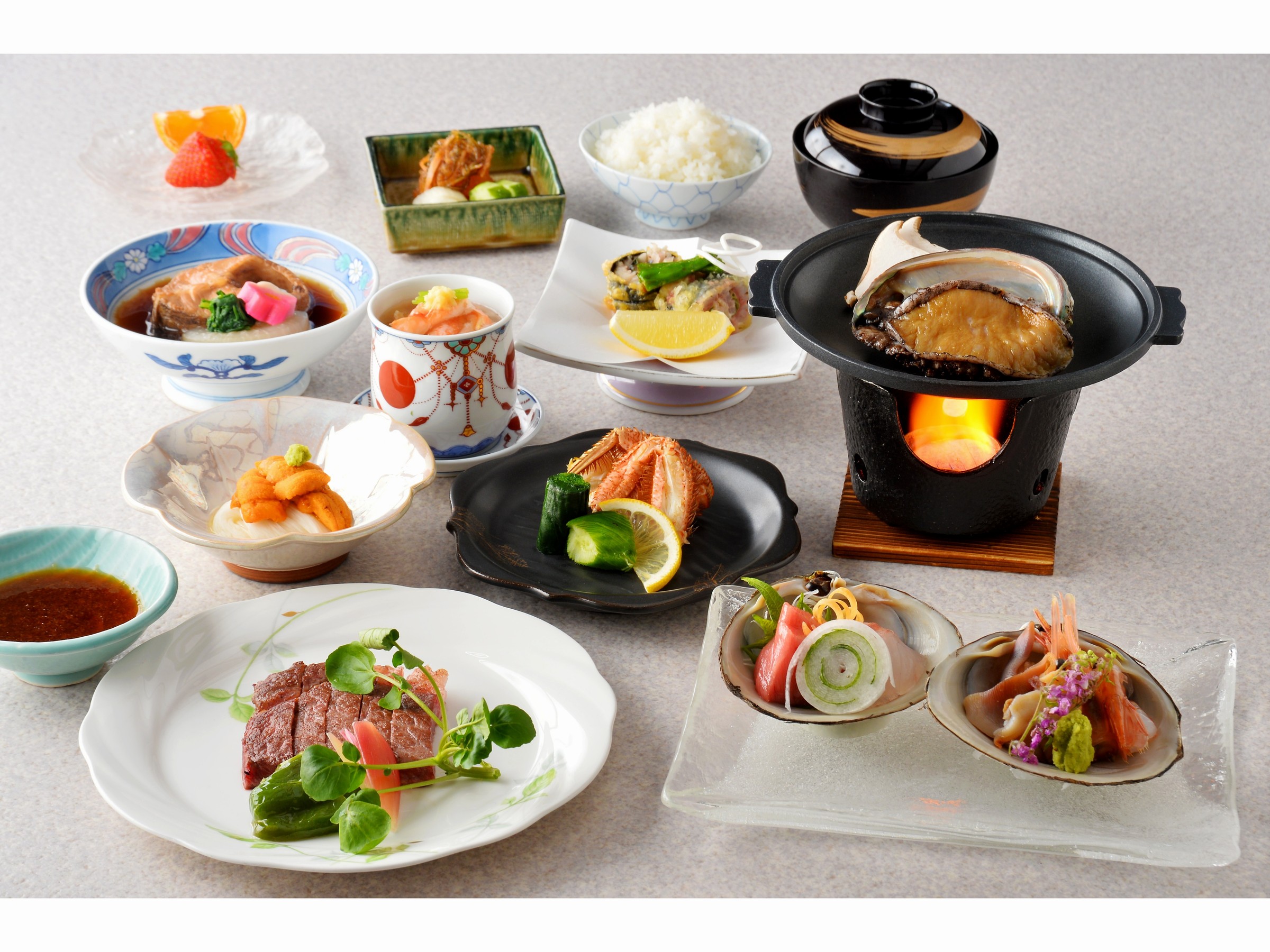 ●北海道の味覚会席イメージ