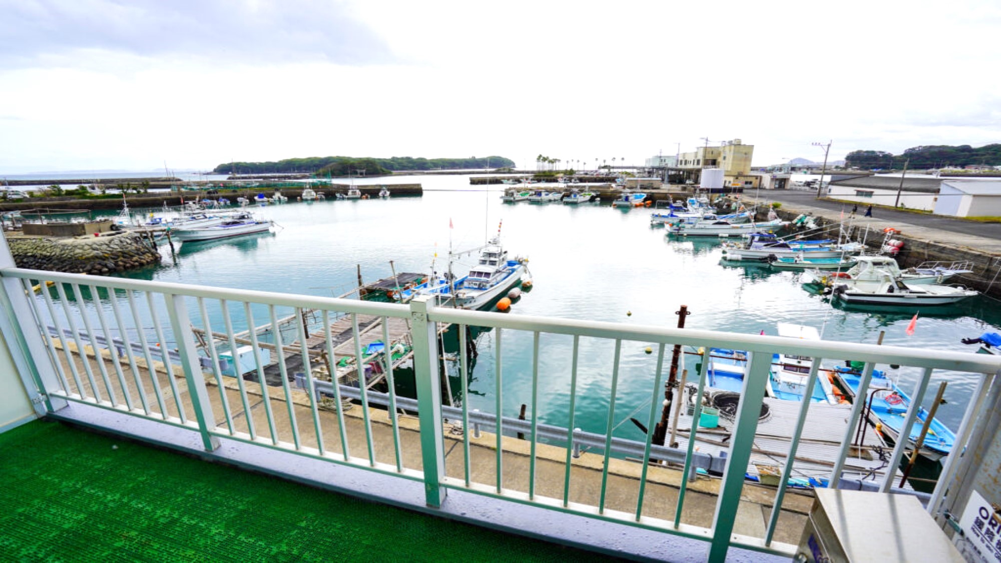 海側のお部屋から見える景色①