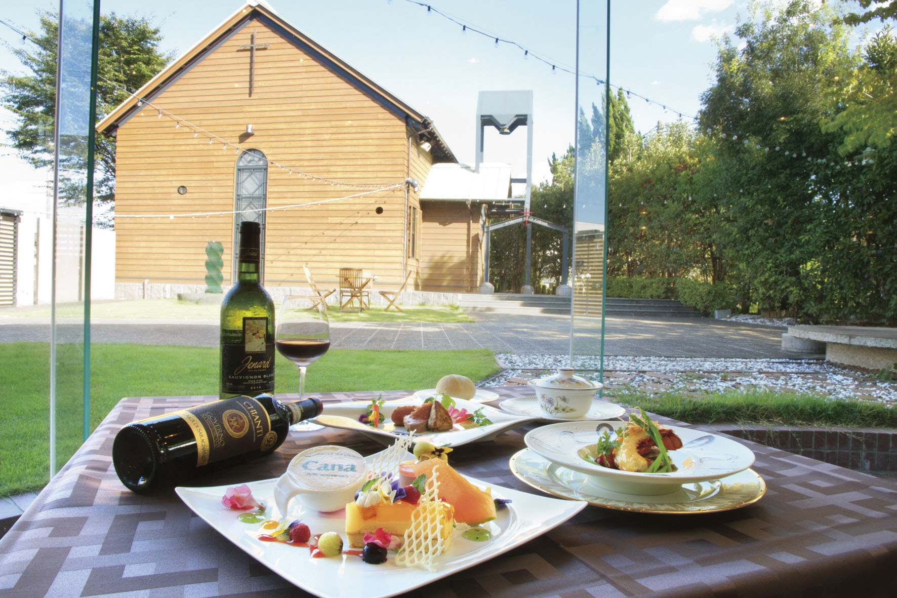 シェフおまかせコース付プラン