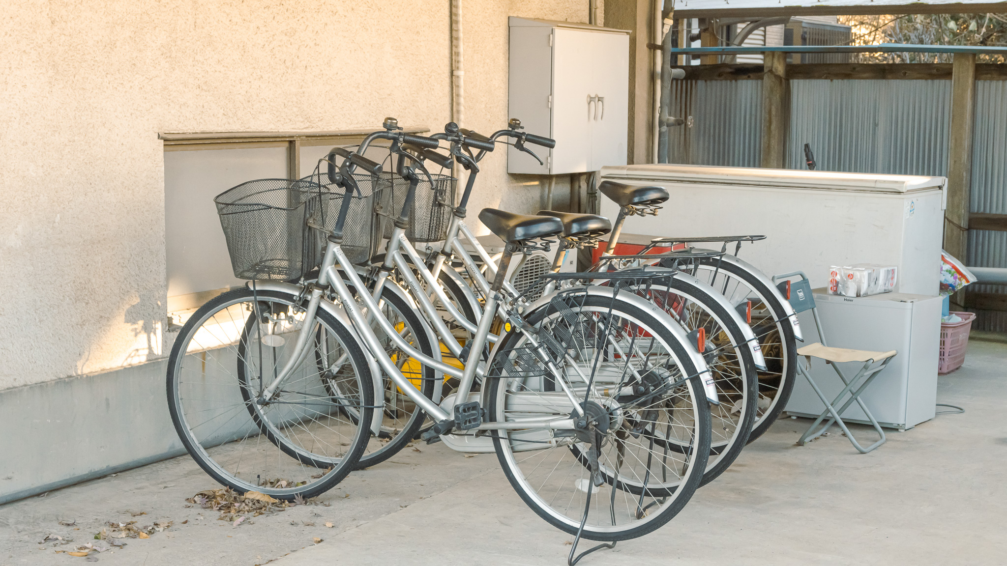 *貸出用自転車/宿泊者様のために、自転車をお貸出しします。周辺散策にぜひお使いください。